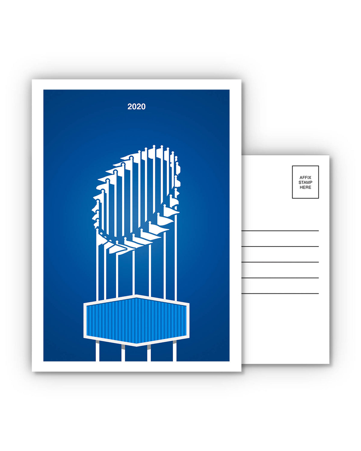 Minimalist World Series 2020 Postcard