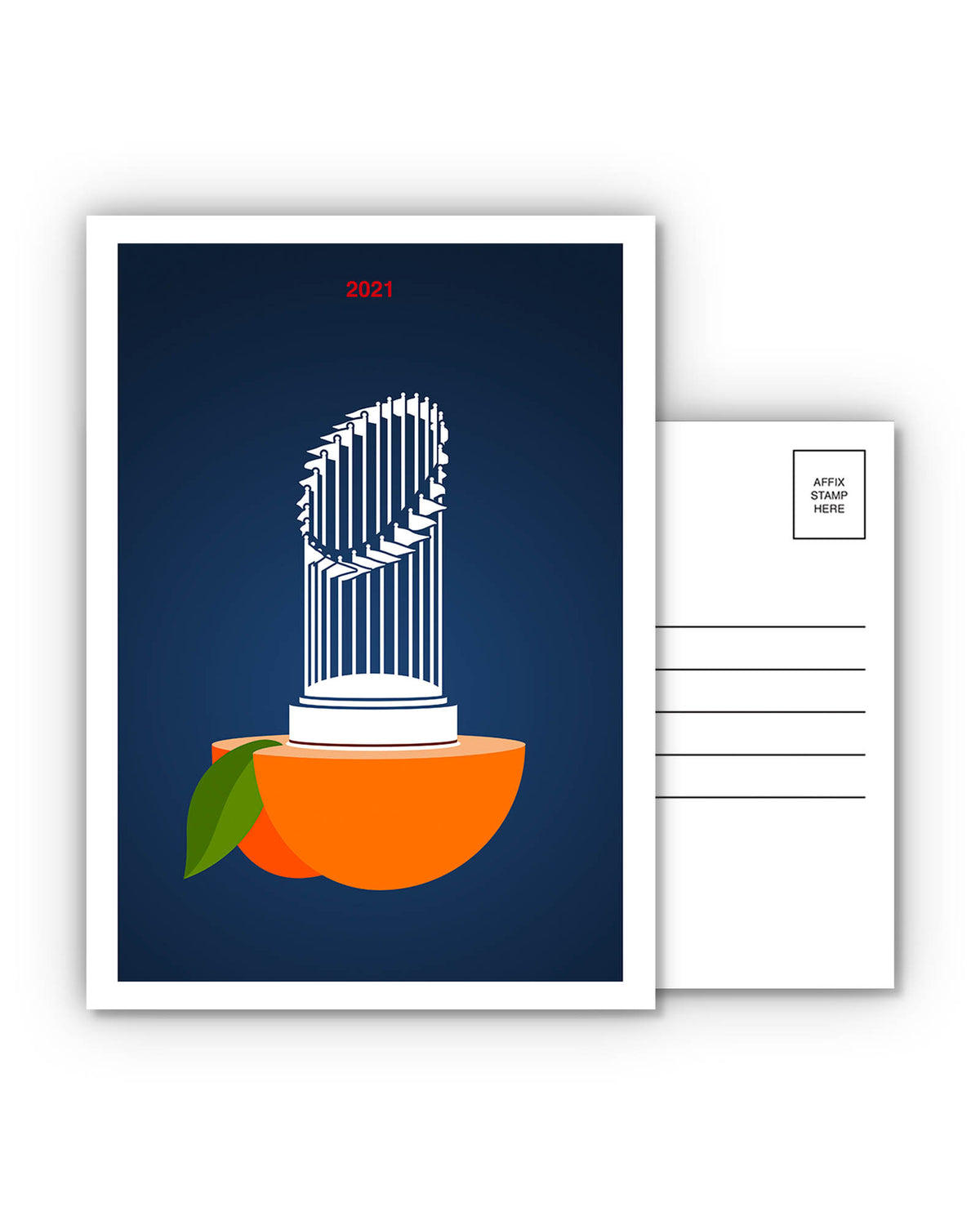 Minimalist Braves Postcards Set of 6