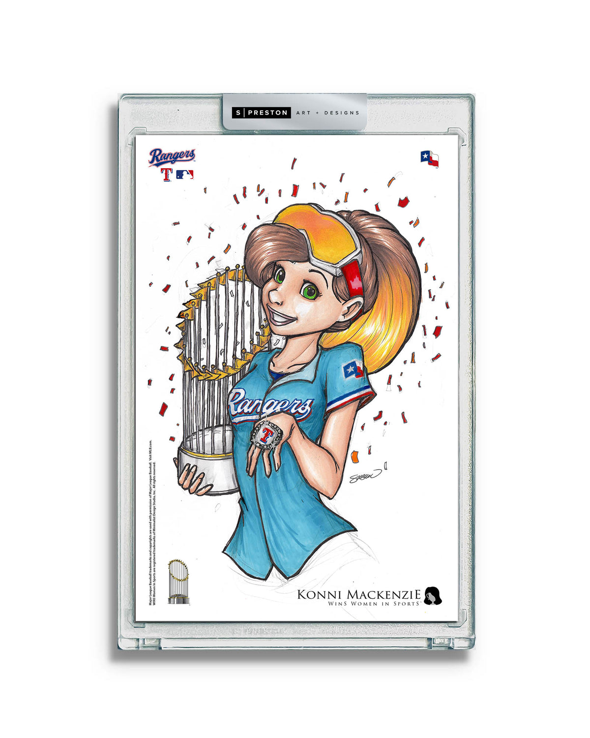 WinS® World Series Bling 2023 - Konni Mackenzie Art Card Slab
