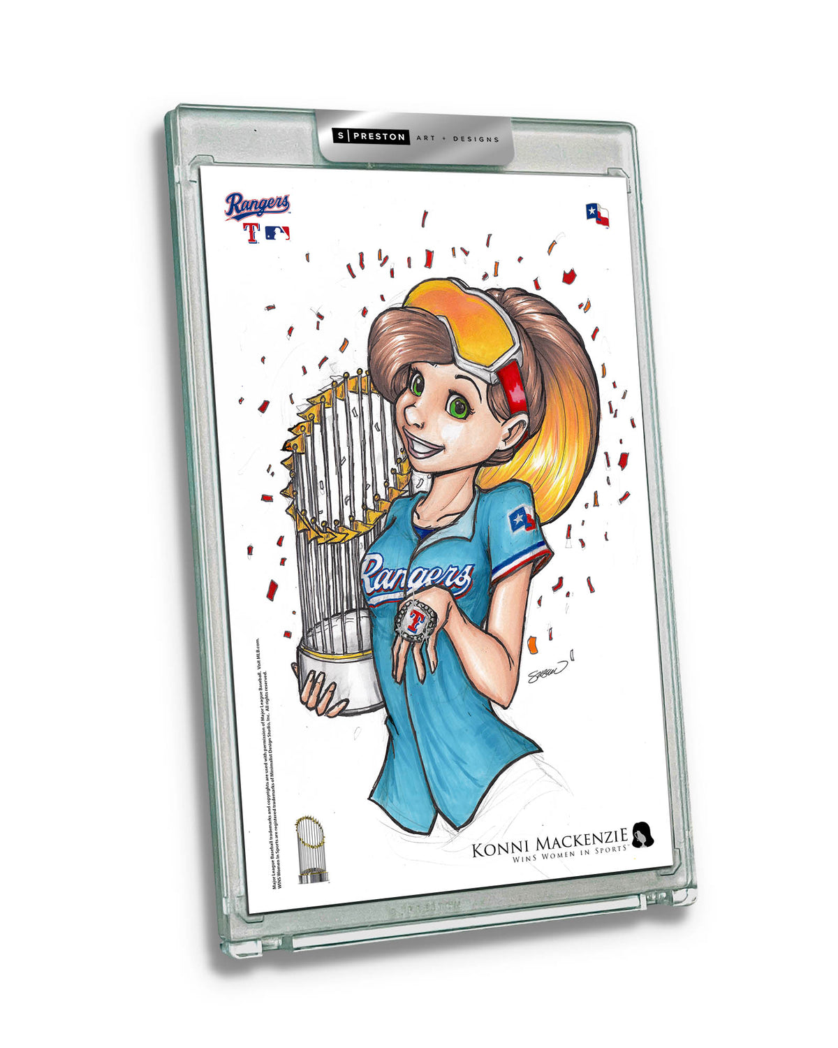 WinS® World Series Bling 2023 - Konni Mackenzie Art Card Slab