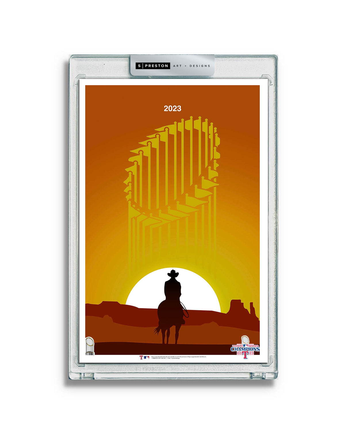 Minimalist World Series 2023 Limited Edition Art Card Slab