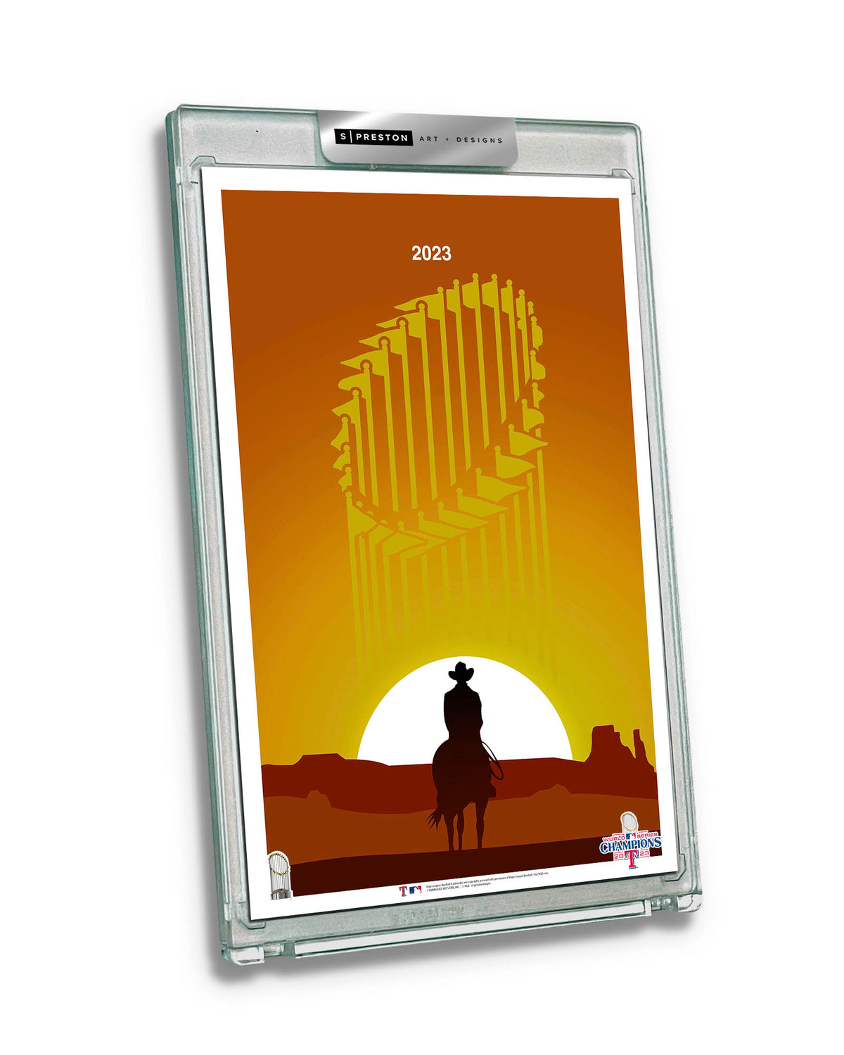 Minimalist World Series 2023 Limited Edition Art Card Slab