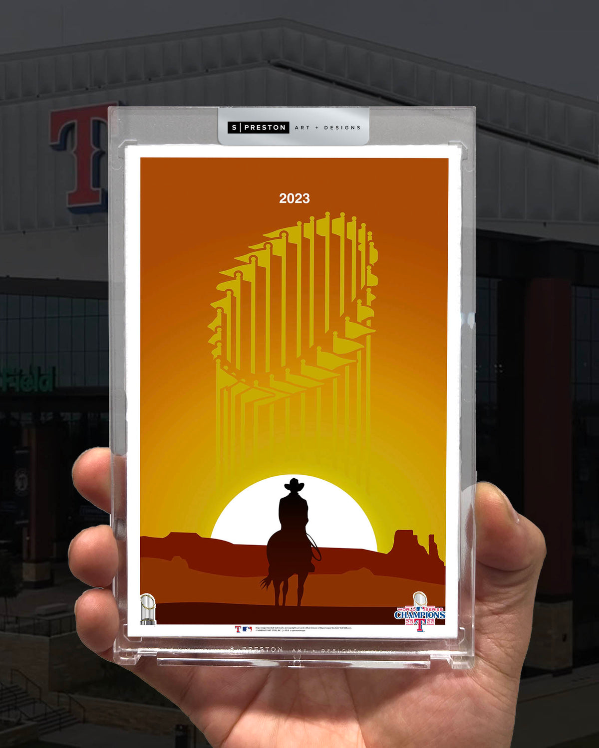 Minimalist World Series 2023 Limited Edition Art Card Slab