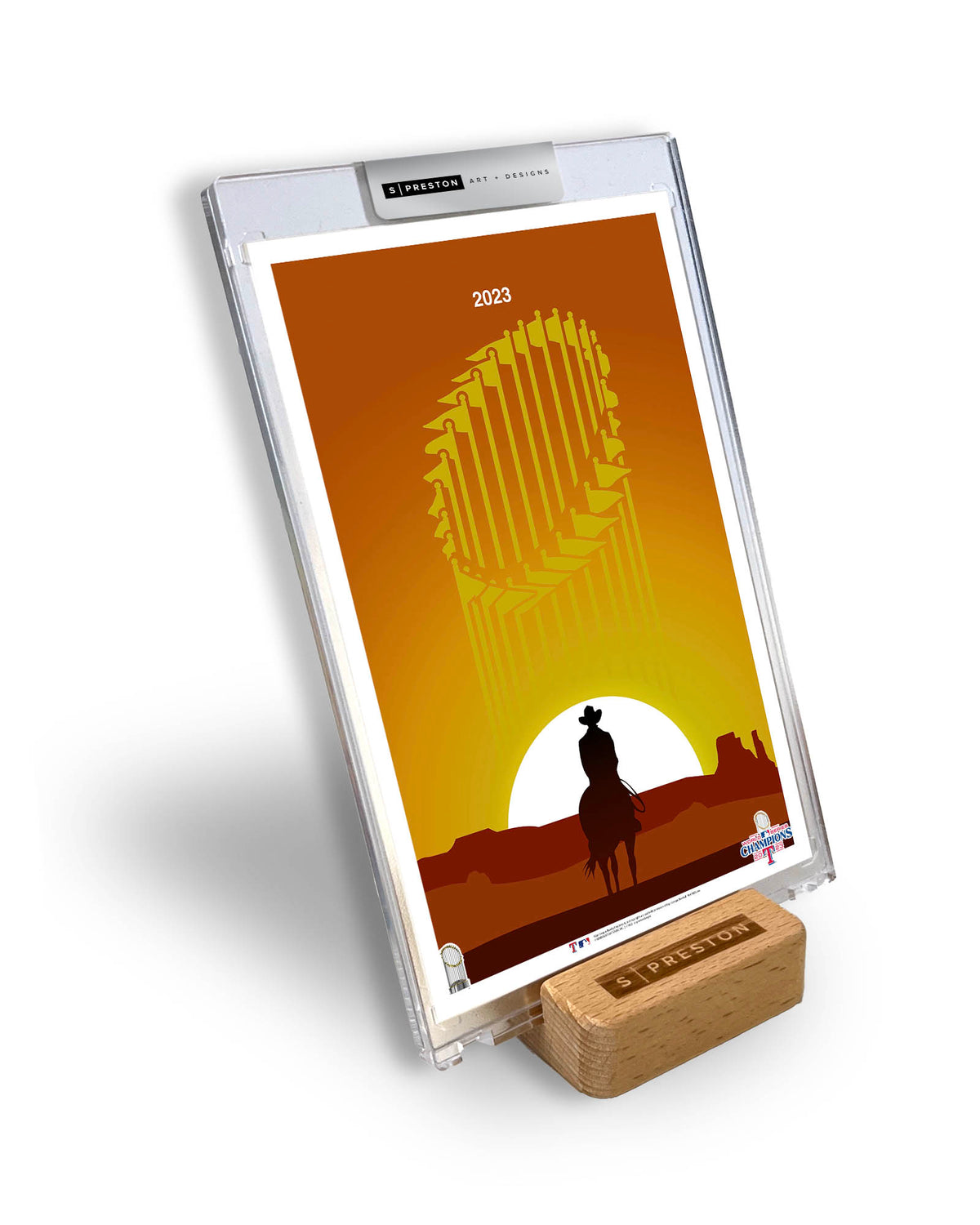 Minimalist World Series 2023 Limited Edition Art Card Slab
