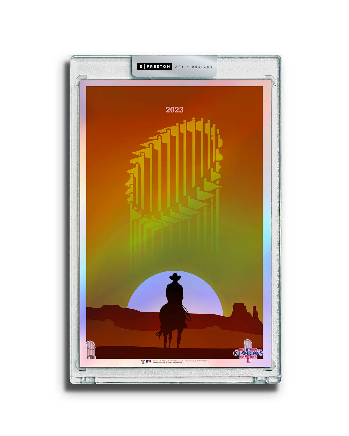 Minimalist World Series 2023 Limited Edition Art Card Slab