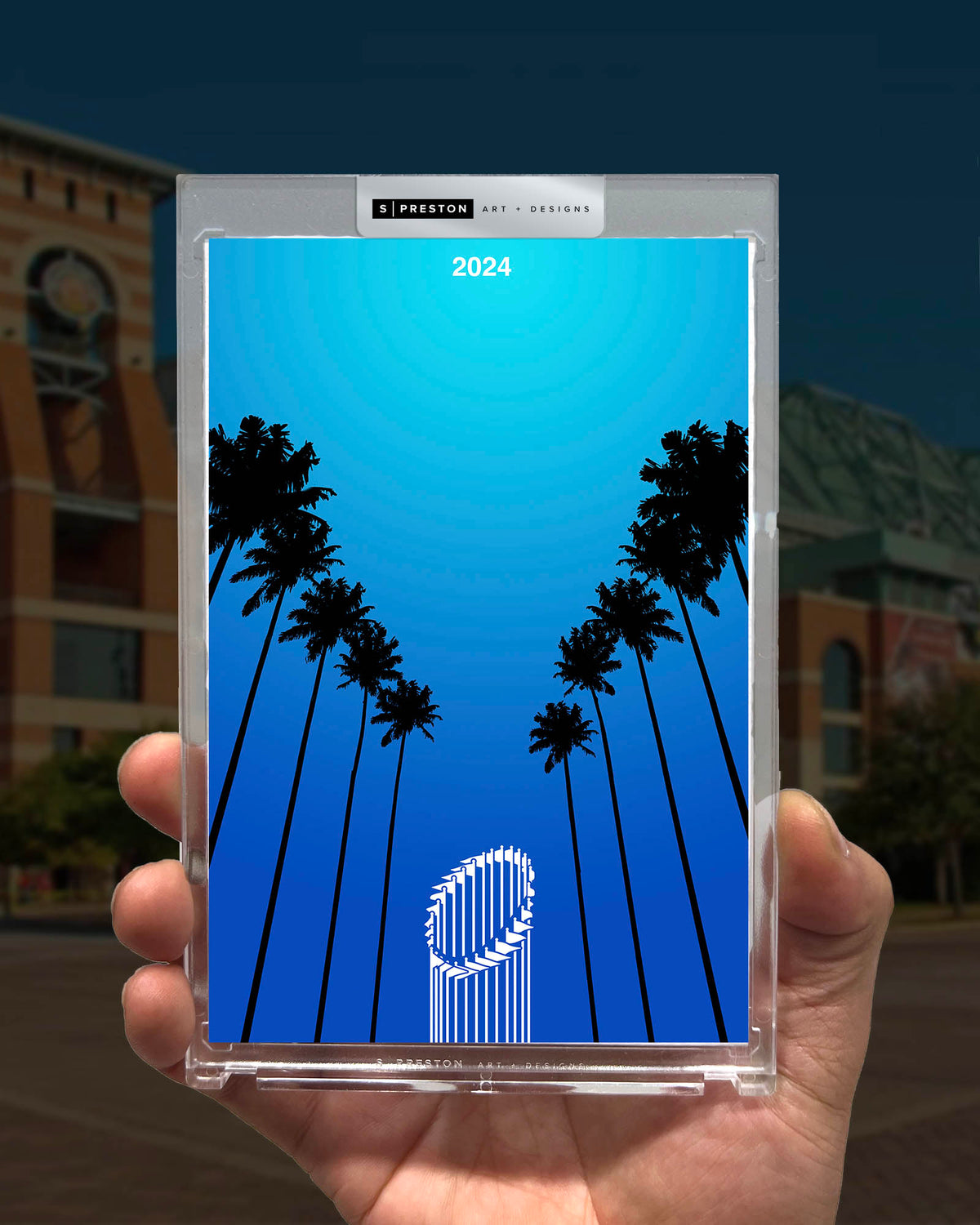 Minimalist World Series 2024 Limited Edition Art Card Slab