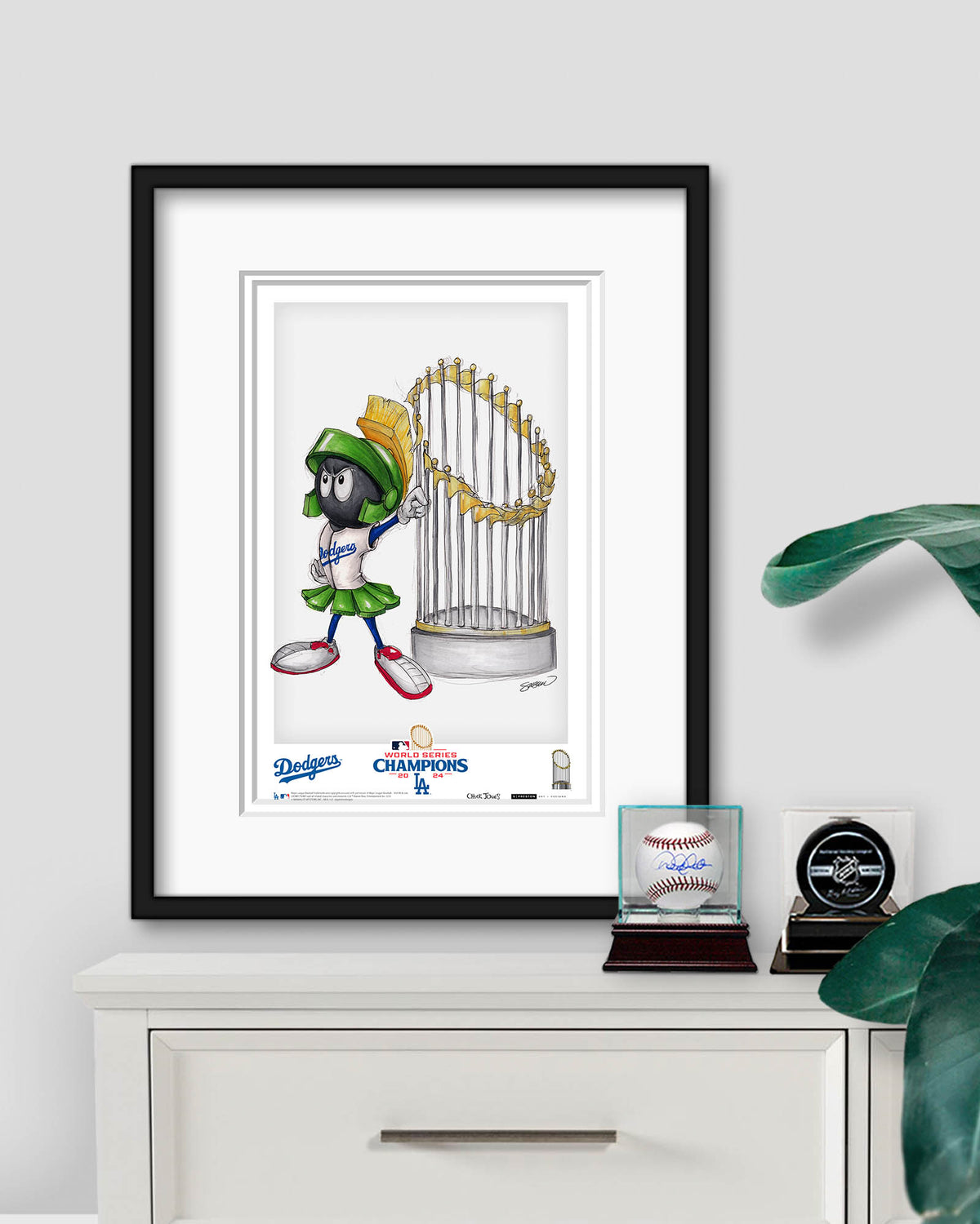 World Series Marvin The Martian 2024 Art Print