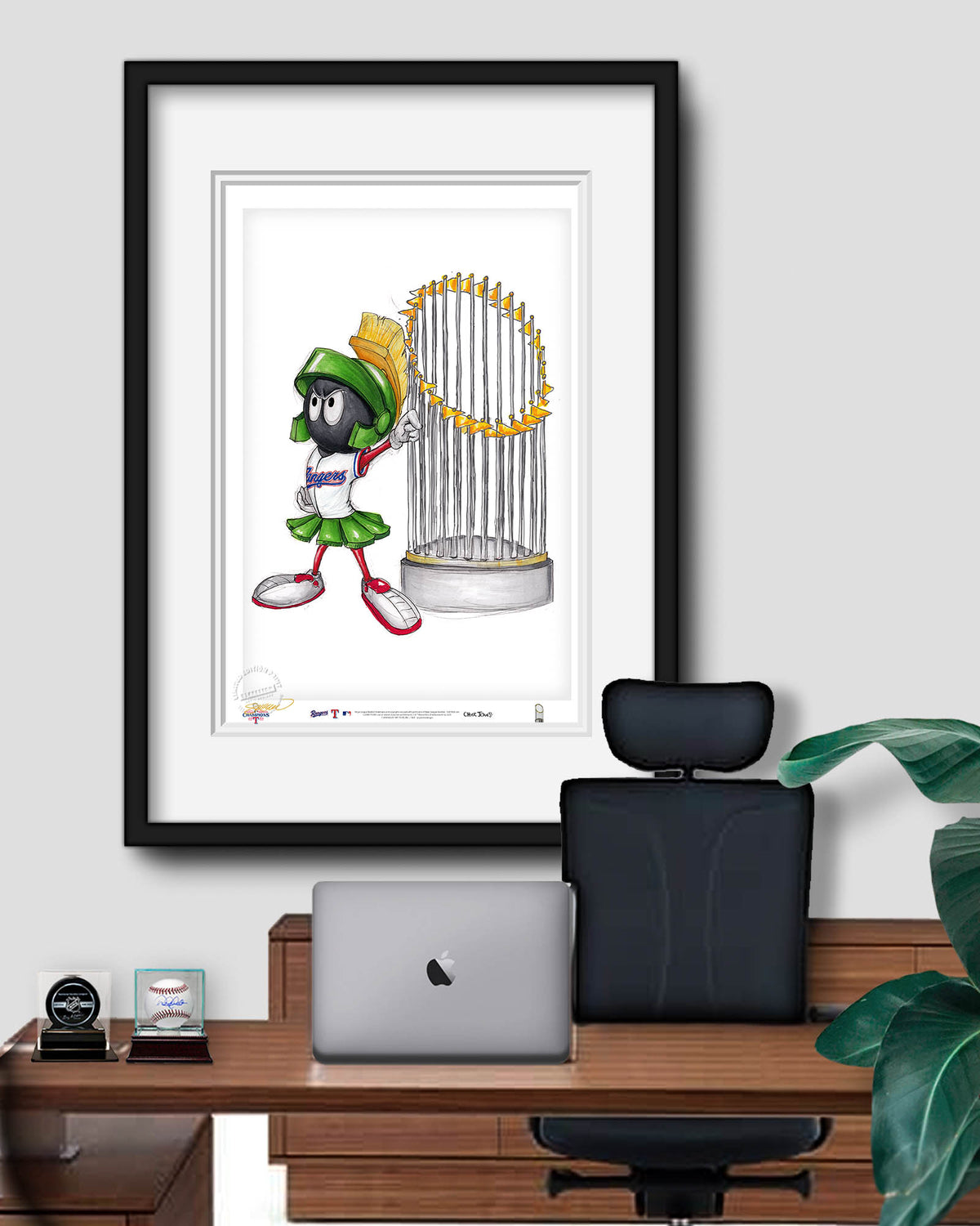 World Series Marvin The Martian 2023 Limited Edition Fine Art Print