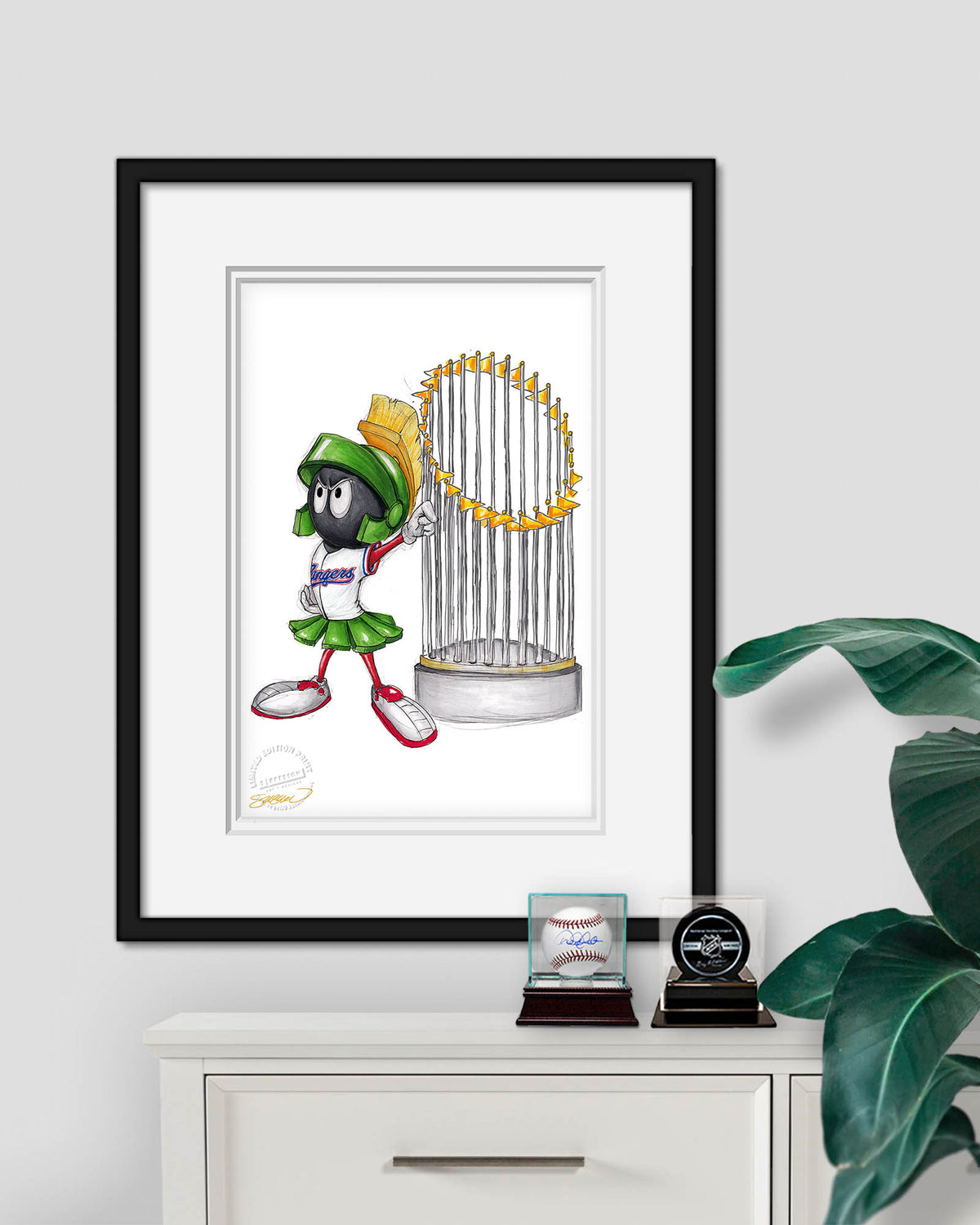 World Series Marvin The Martian 2023 Limited Edition Fine Art Print