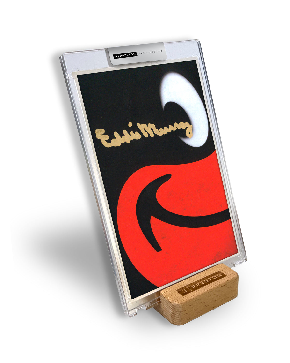 Minimalist Baltimore Orioles Logo - Eddie Murray Autograph Slab - Authenticated