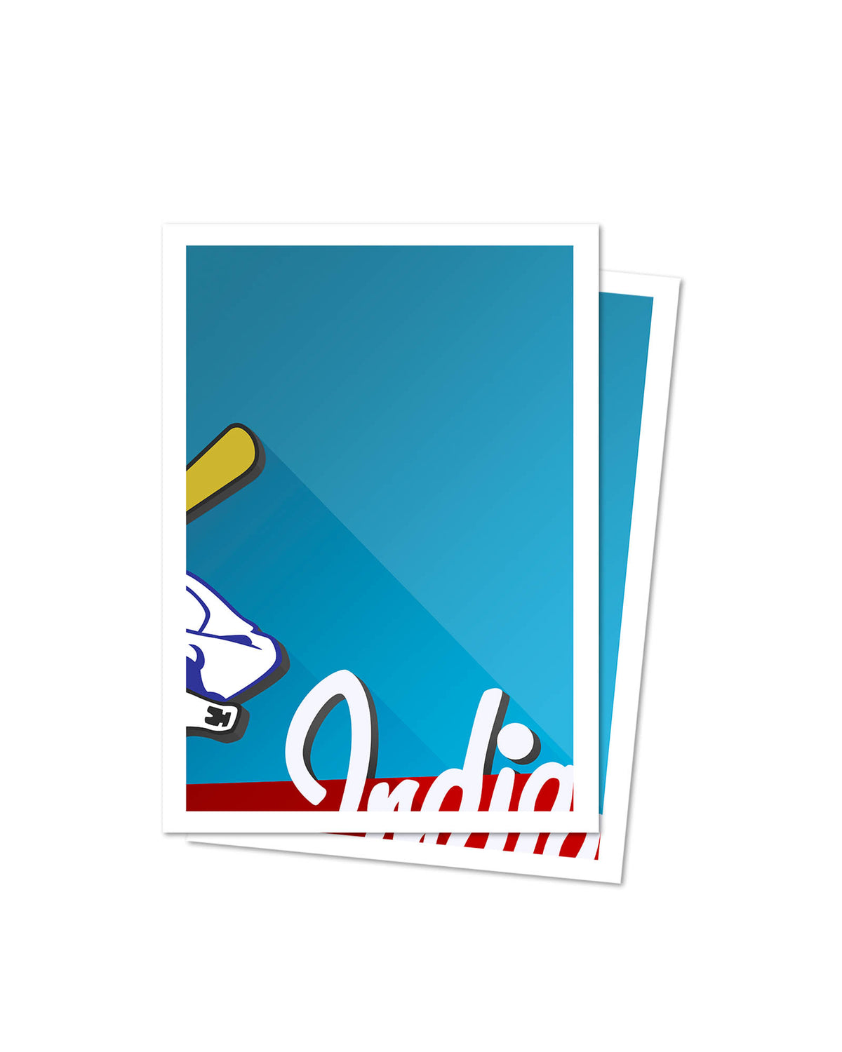 Minimalist Municipal Stadium Postcard