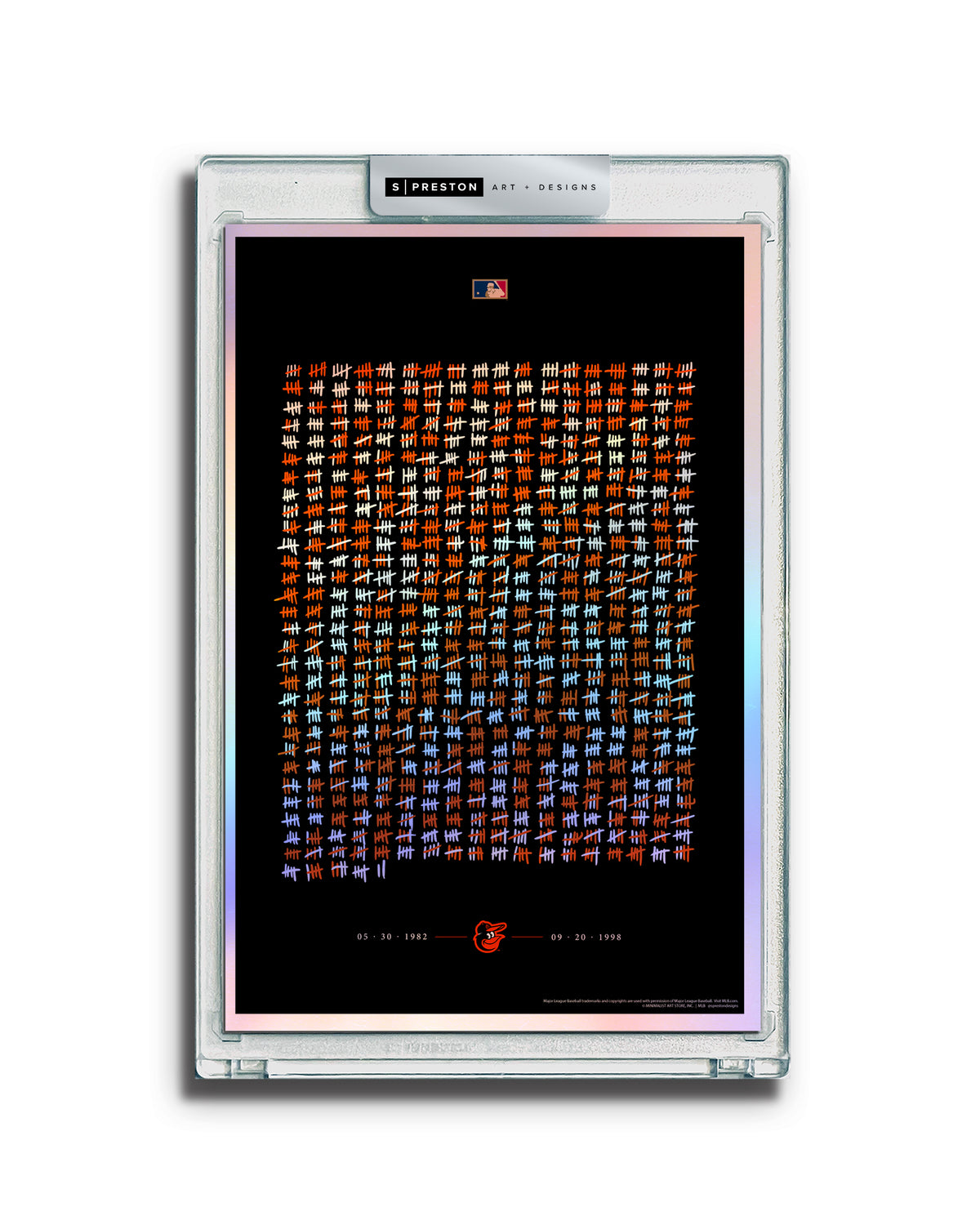 Minimalist Ironman Tribute Art Slab