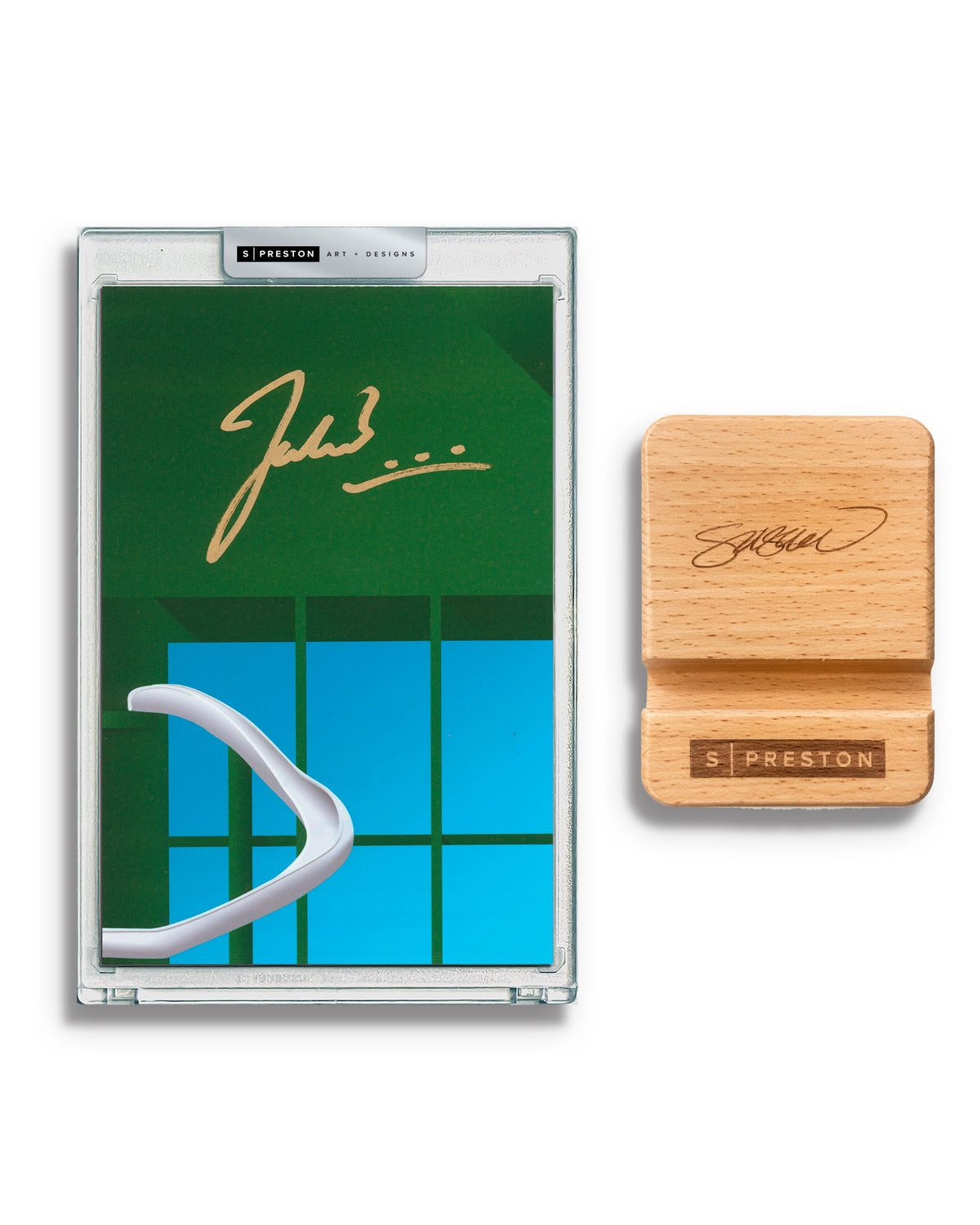 Minimalist American Family Stadium - Jacob Misiorowski Autograph Art Slab - Authenticated