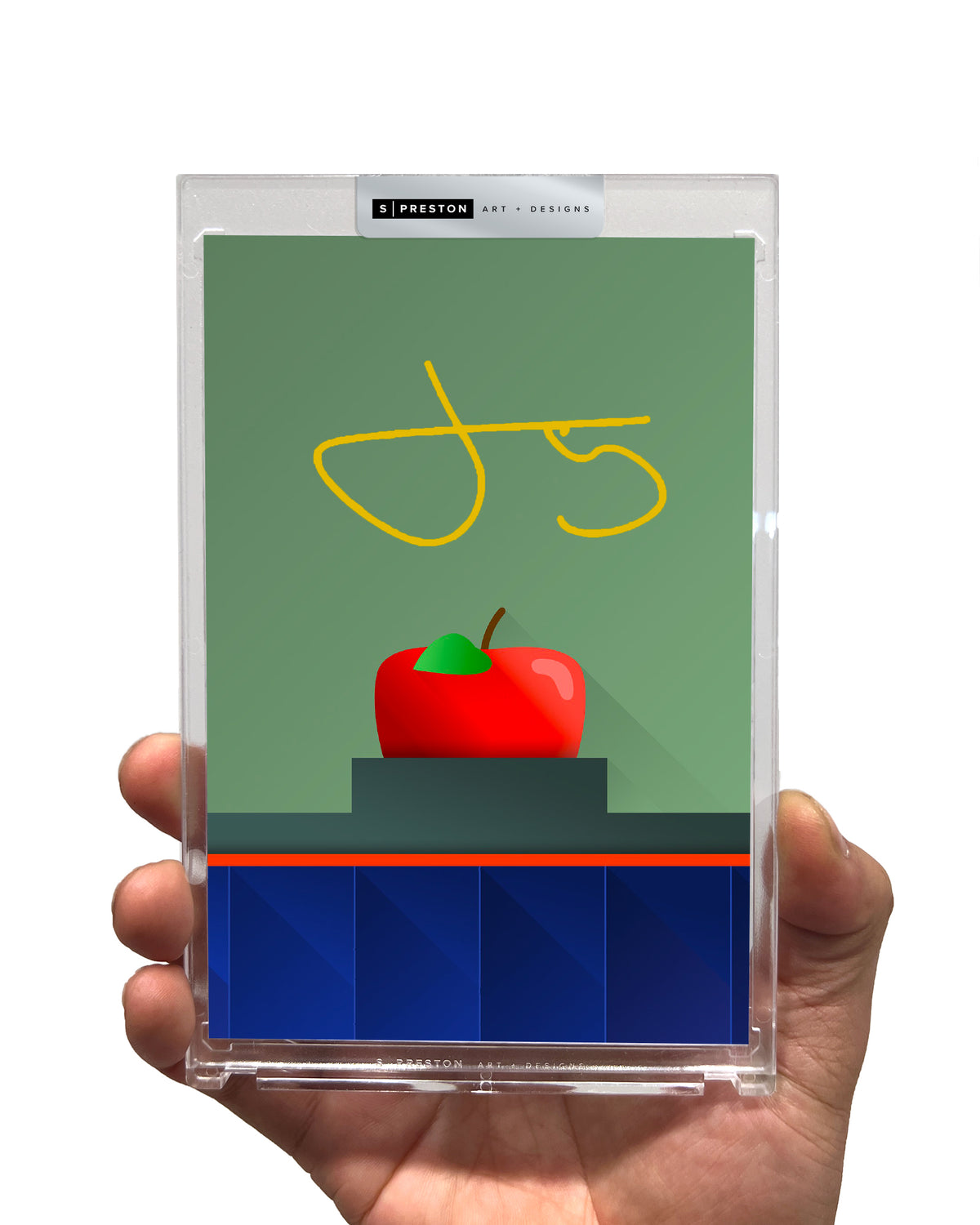 Minimalist Citi Field - Jonah Tong Autographed - Authenticated