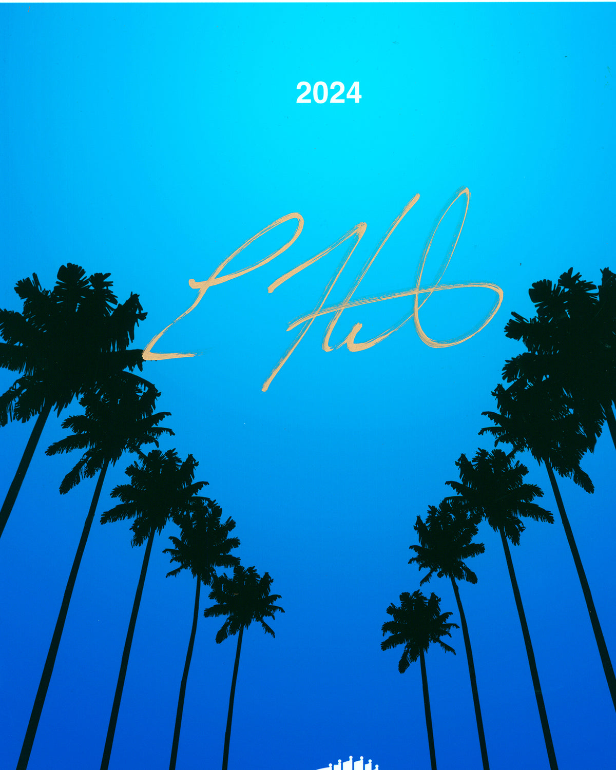 Minimalist 2024 World Series Champions - Kiké Hernandez Autographed - Poster Print - Authenticated