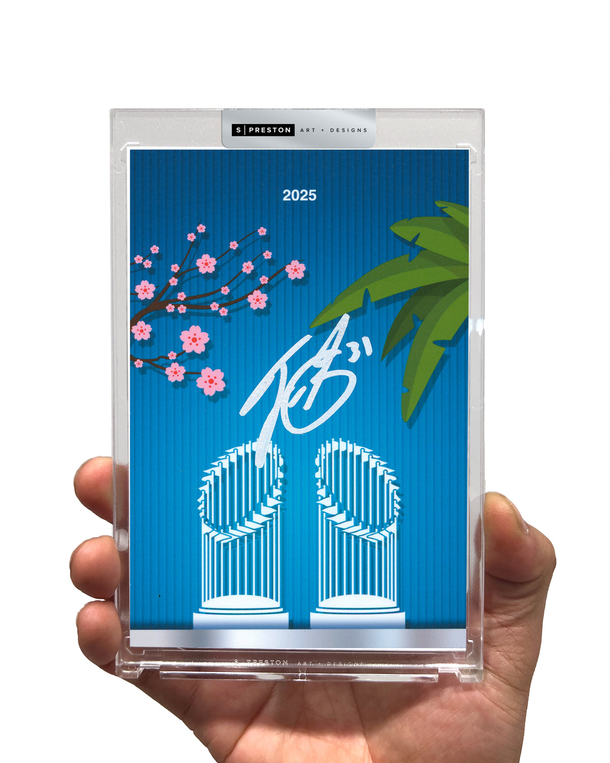 Minimalist World Series 2025 - Tyler Glasnow Autograph Slab - Authenticated