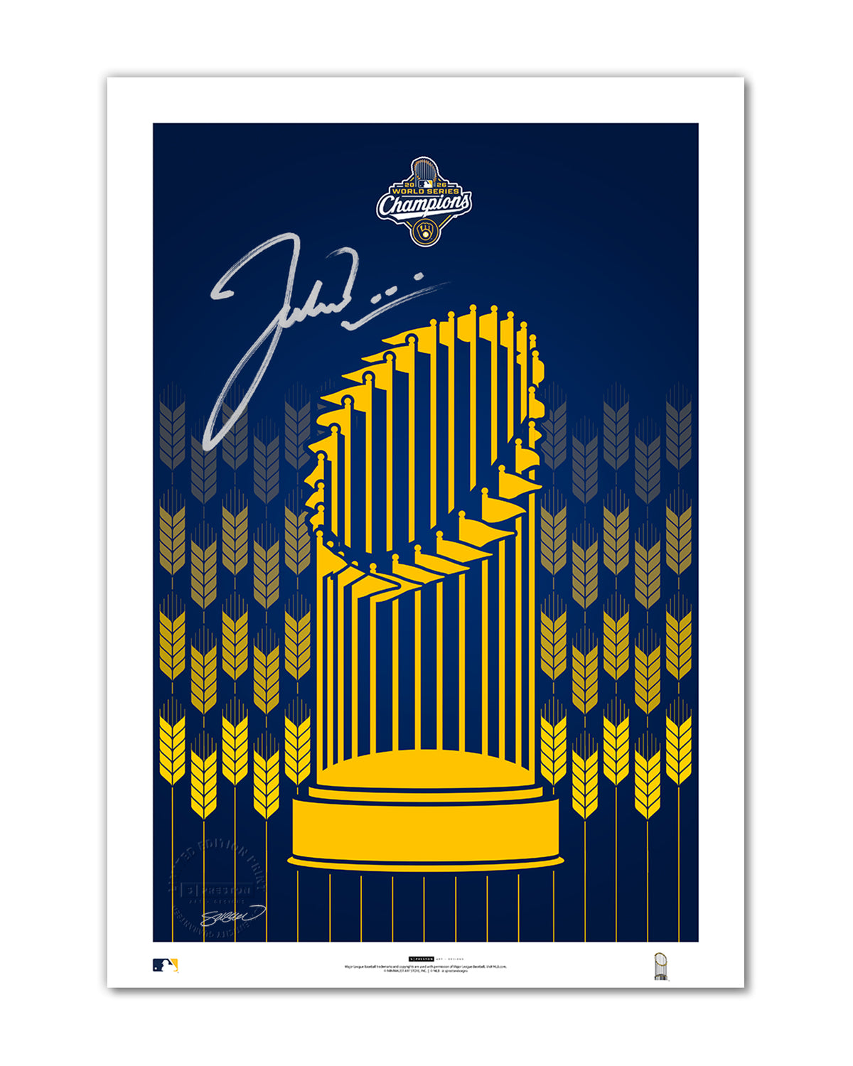 Minimalist World Series 2026 Limited Edition Art Print