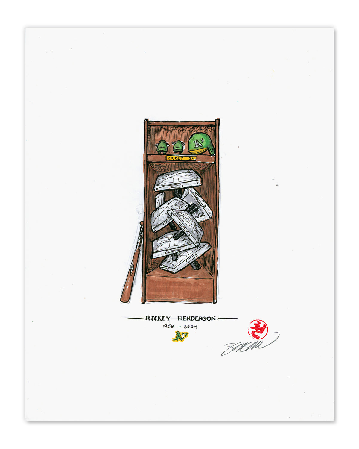 Remembering The Man of Steal Original Artwork