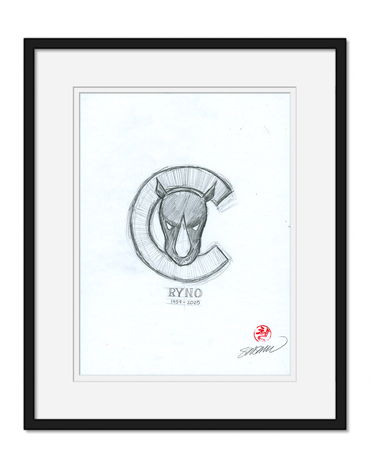 Remembering Ryno Original Artwork