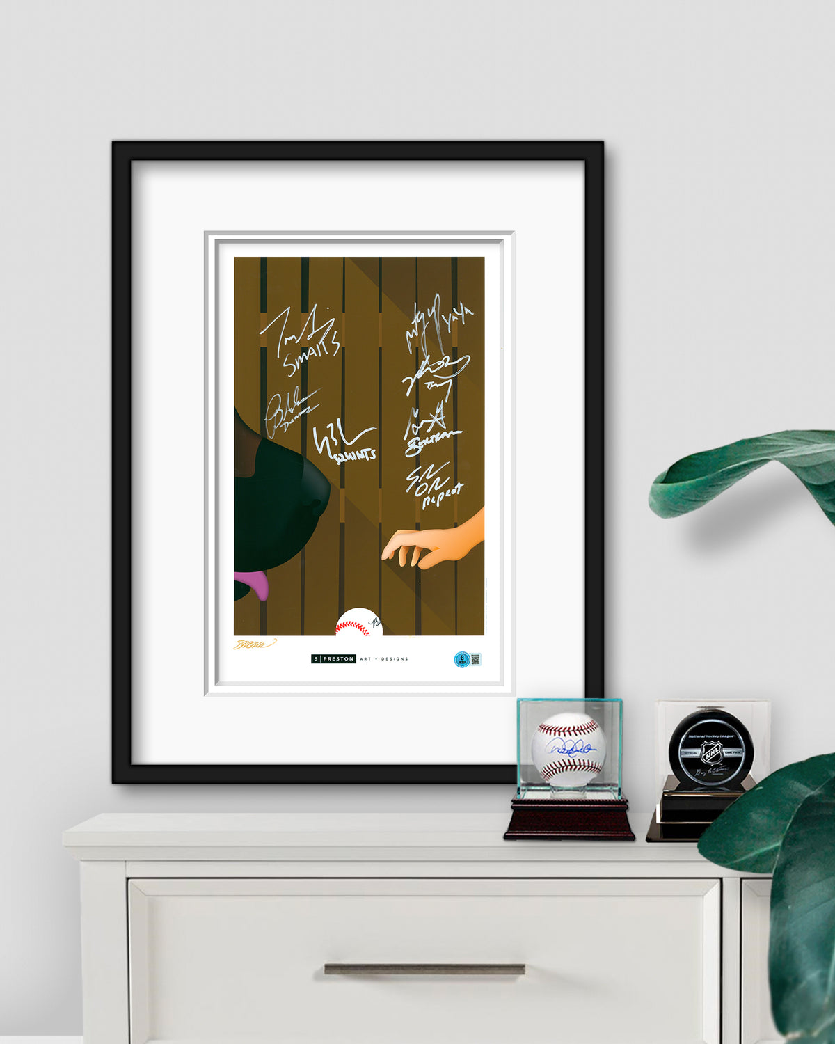 Minimalist Sandlot Print - Cast Autographed (Authenticated)