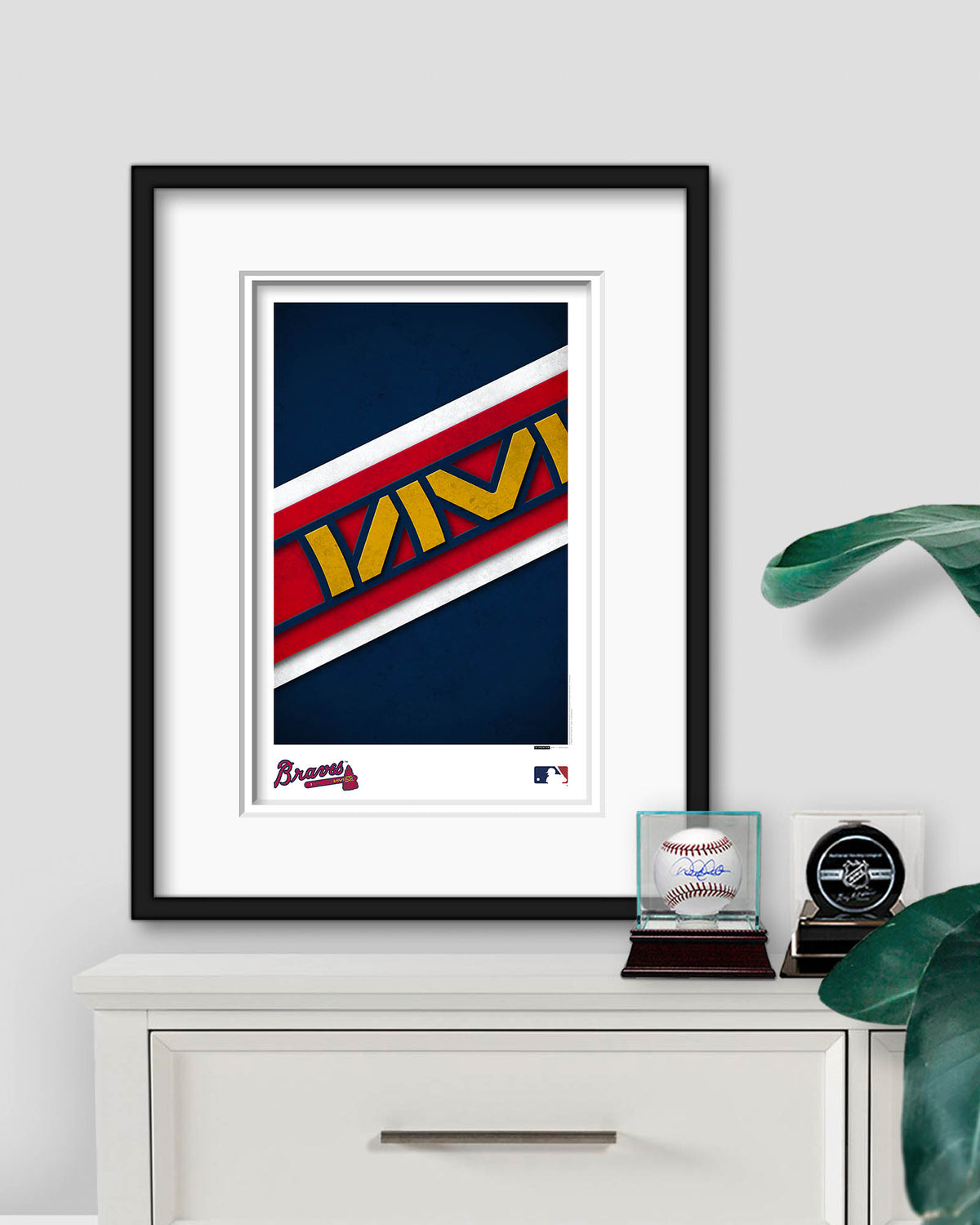 Minimalist Logo - Atlanta Braves
