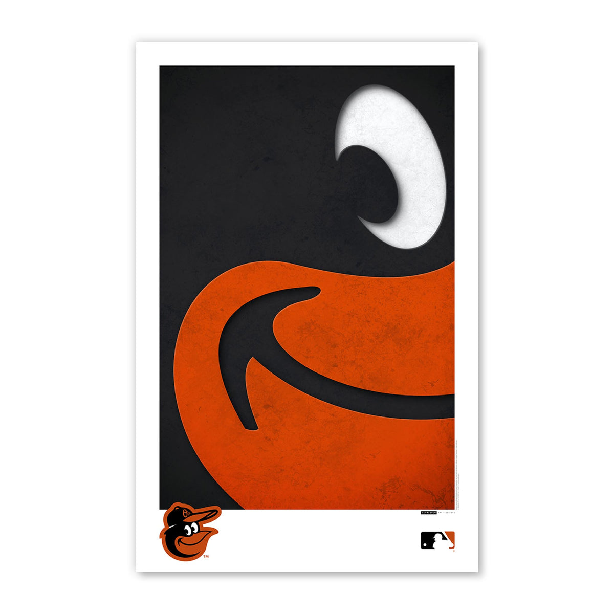 Minimalist Logo - Baltimore Orioles
