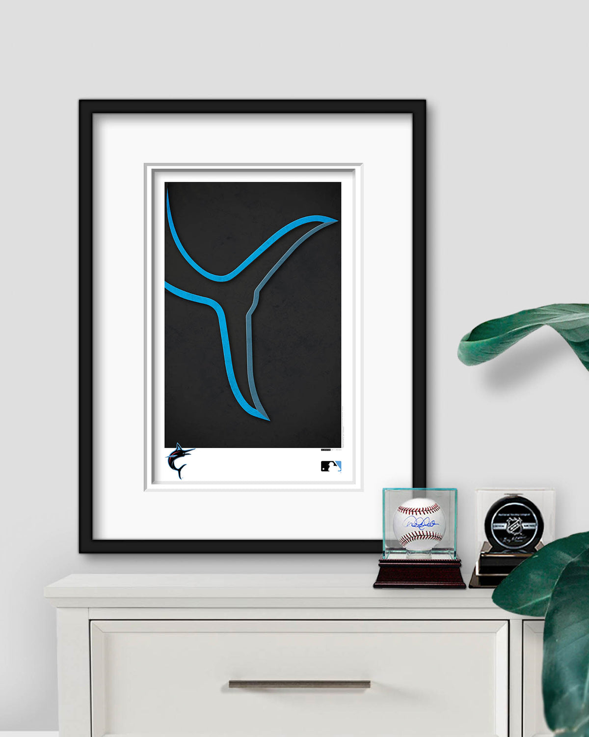 Minimalist Logo - Miami Marlins