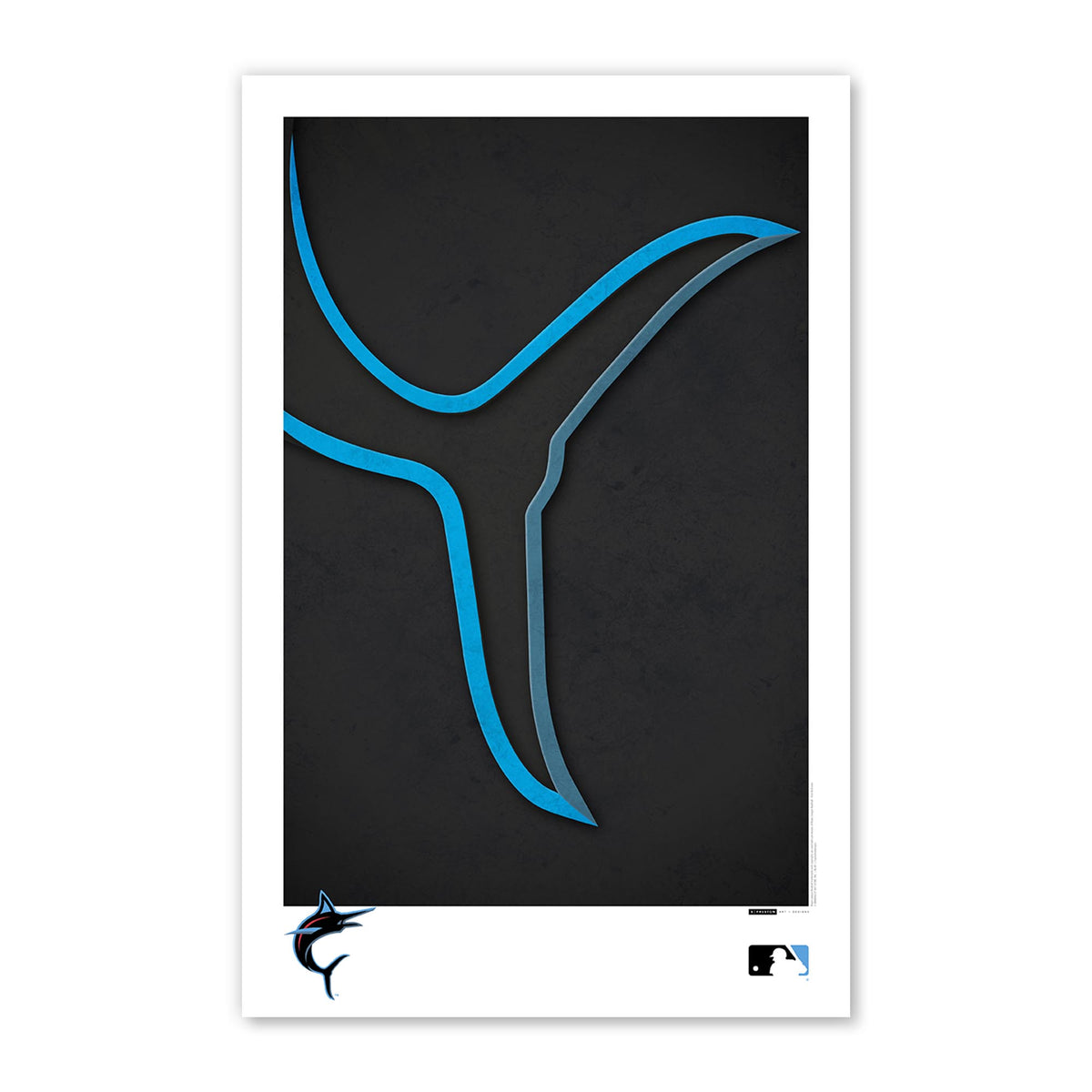 Minimalist Logo - Miami Marlins