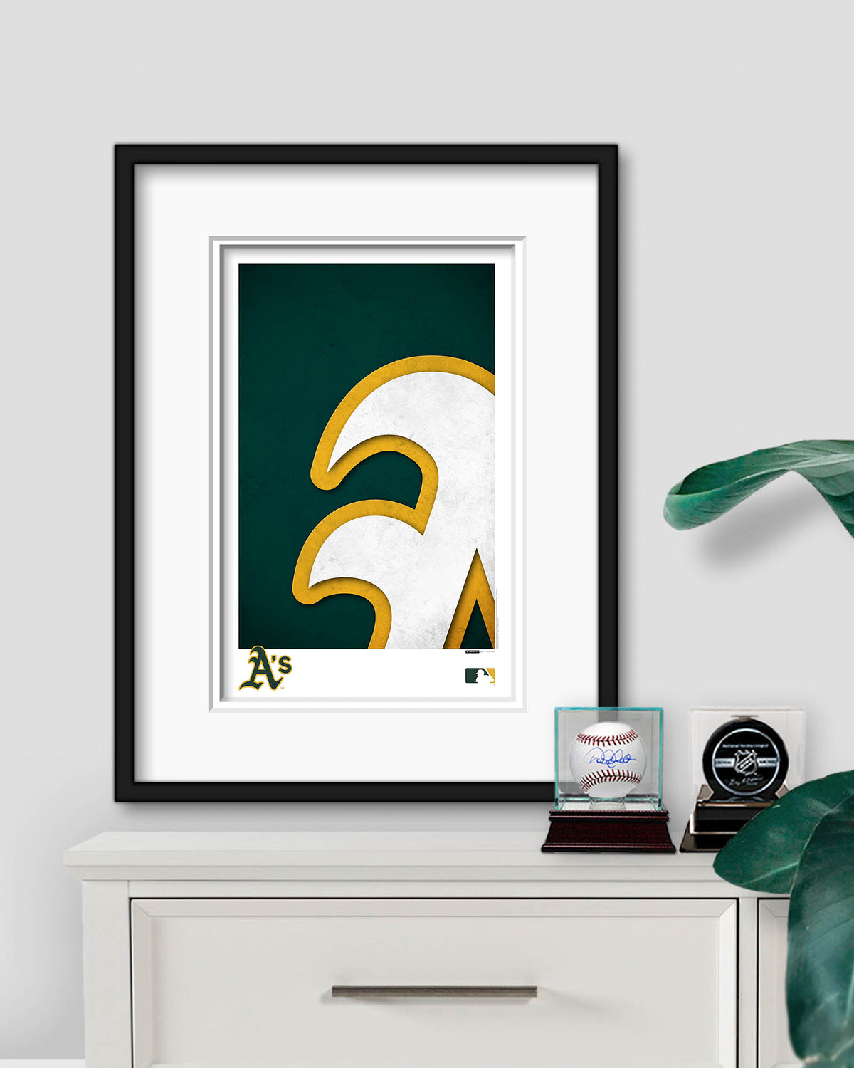 Minimalist Logo - Oakland Athletics