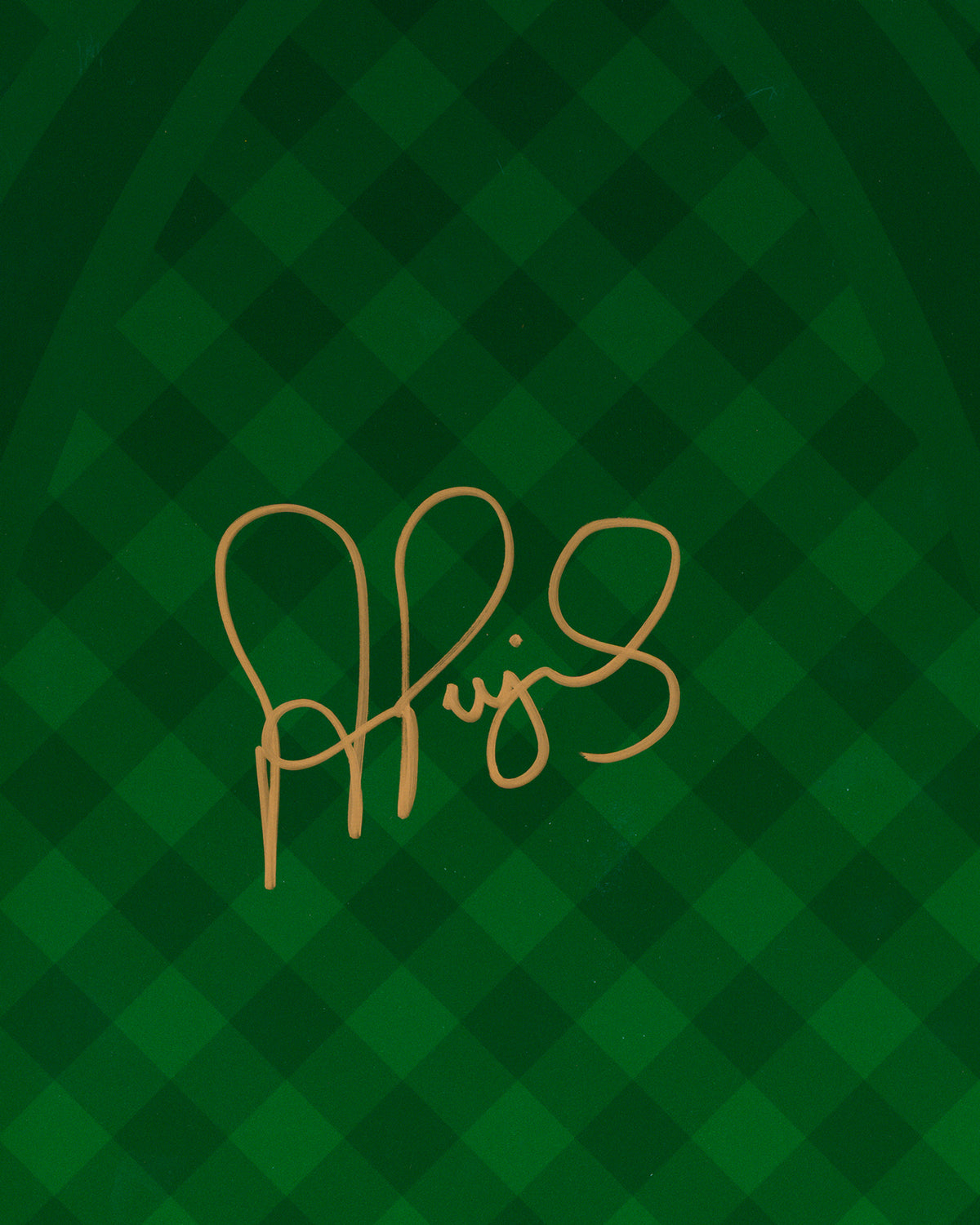 Minimalist Busch Stadium - Albert Pujols Autographed - Poster Print - Authenticated