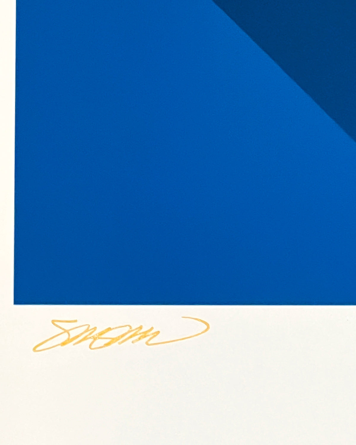 Minimalist Yankee Stadium Print - Chris Chamberliss Autographed - Authenticated