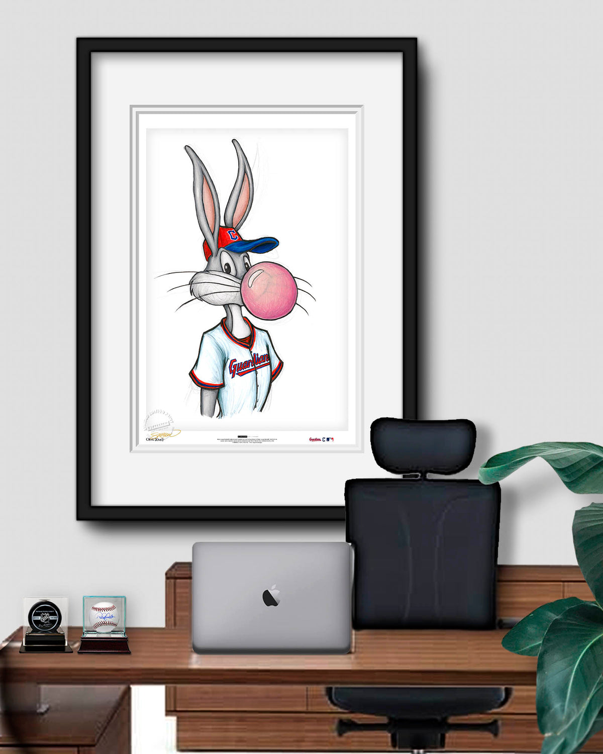 Bubblegum Bugs x MLB Guardians Limited Edition Art Print
