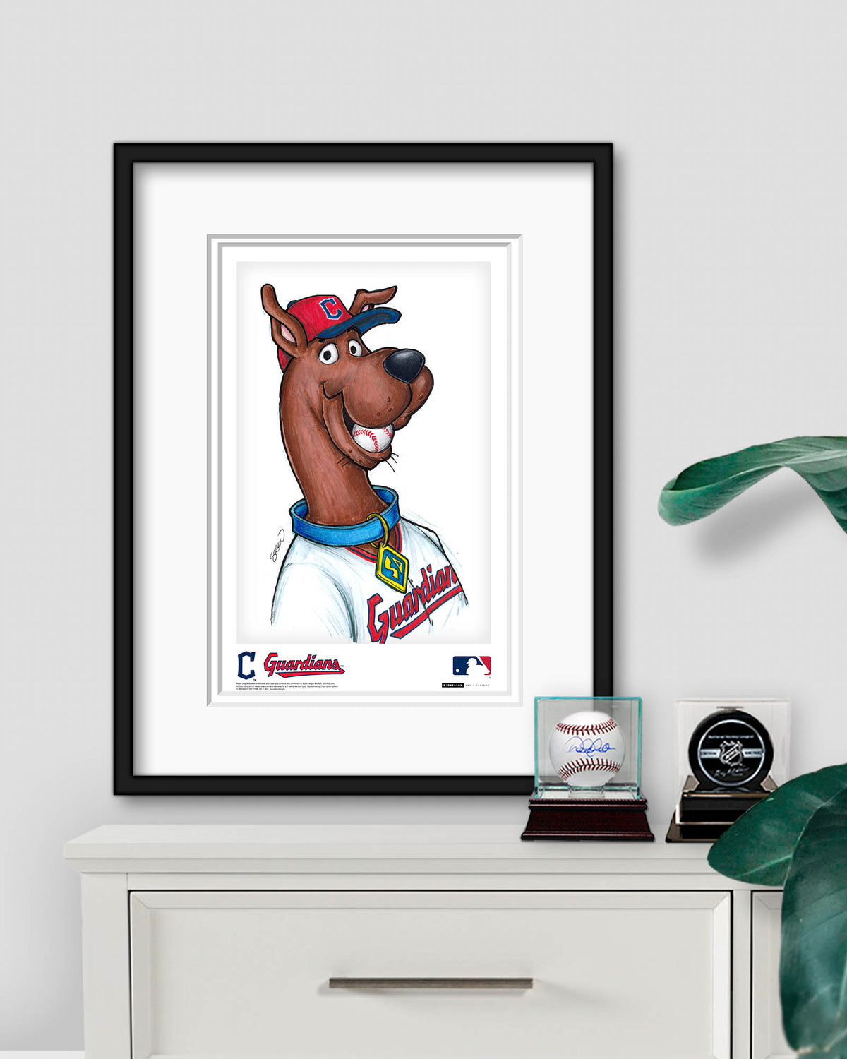 Scooby Doo x MLB Guardians Limited Edition Art Print