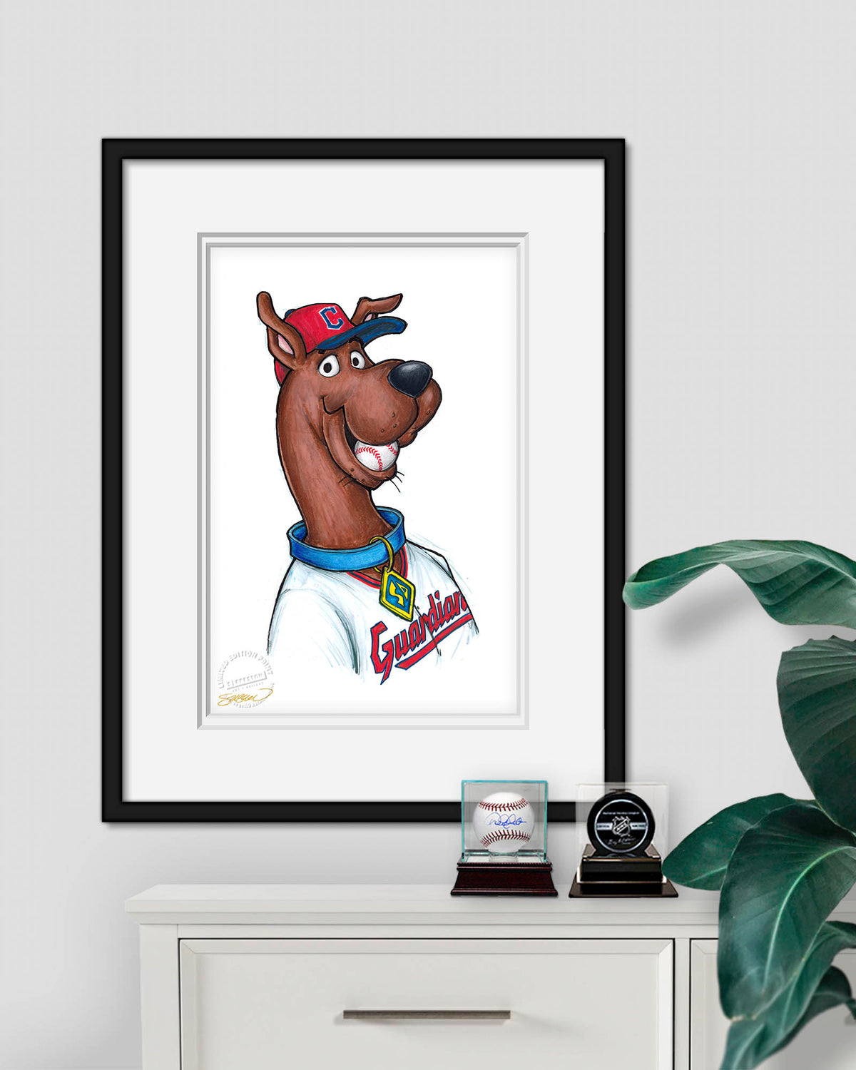 Scooby Doo x MLB Guardians Limited Edition Art Print