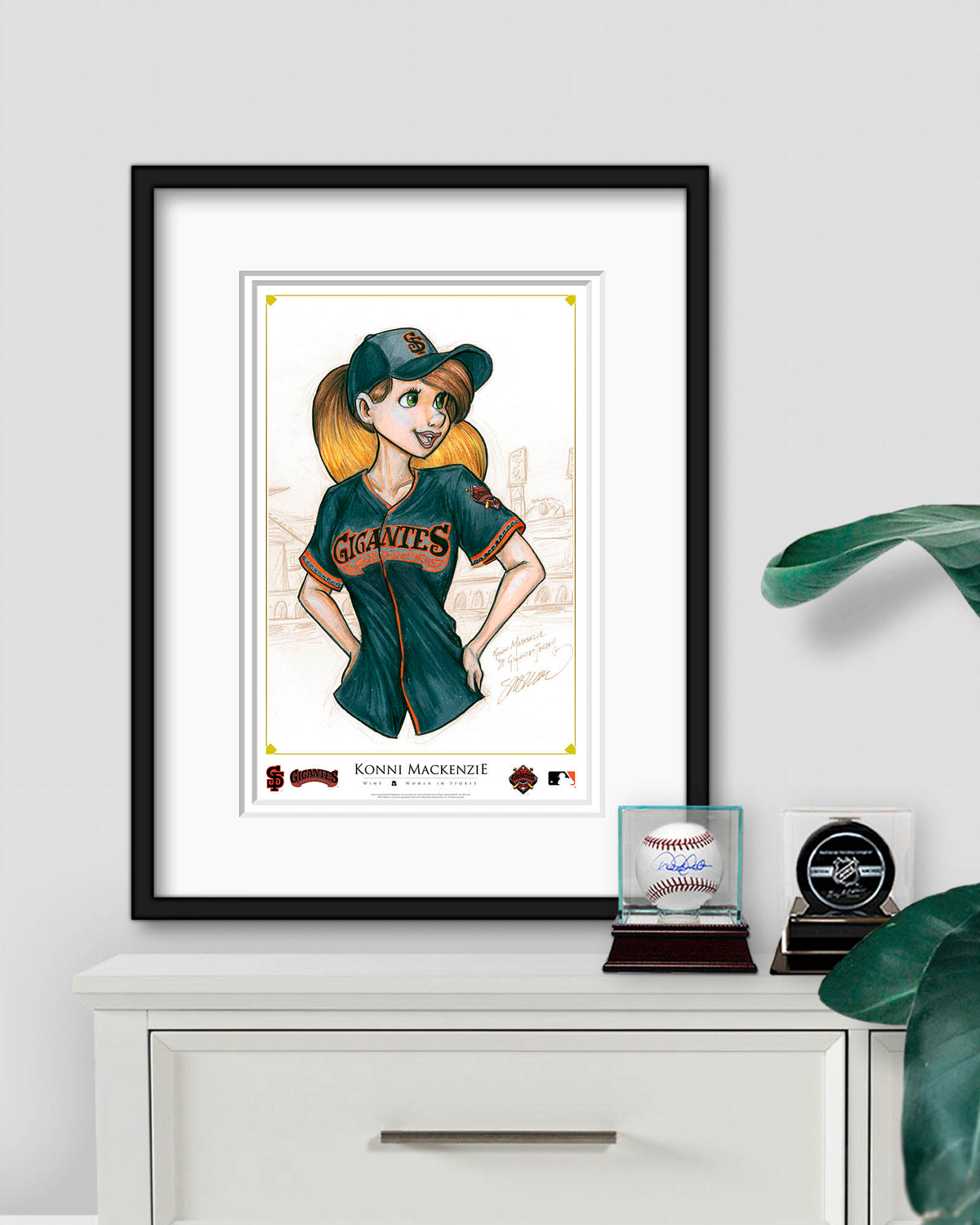 WinS® San Francisco Giants Gigantes - Konni Mackenzie Artwork