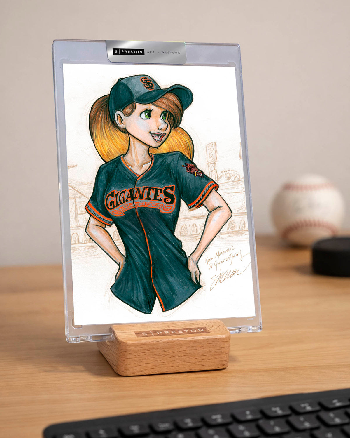 WinS® San Francisco Giants Gigantes - Konni Mackenzie Artwork