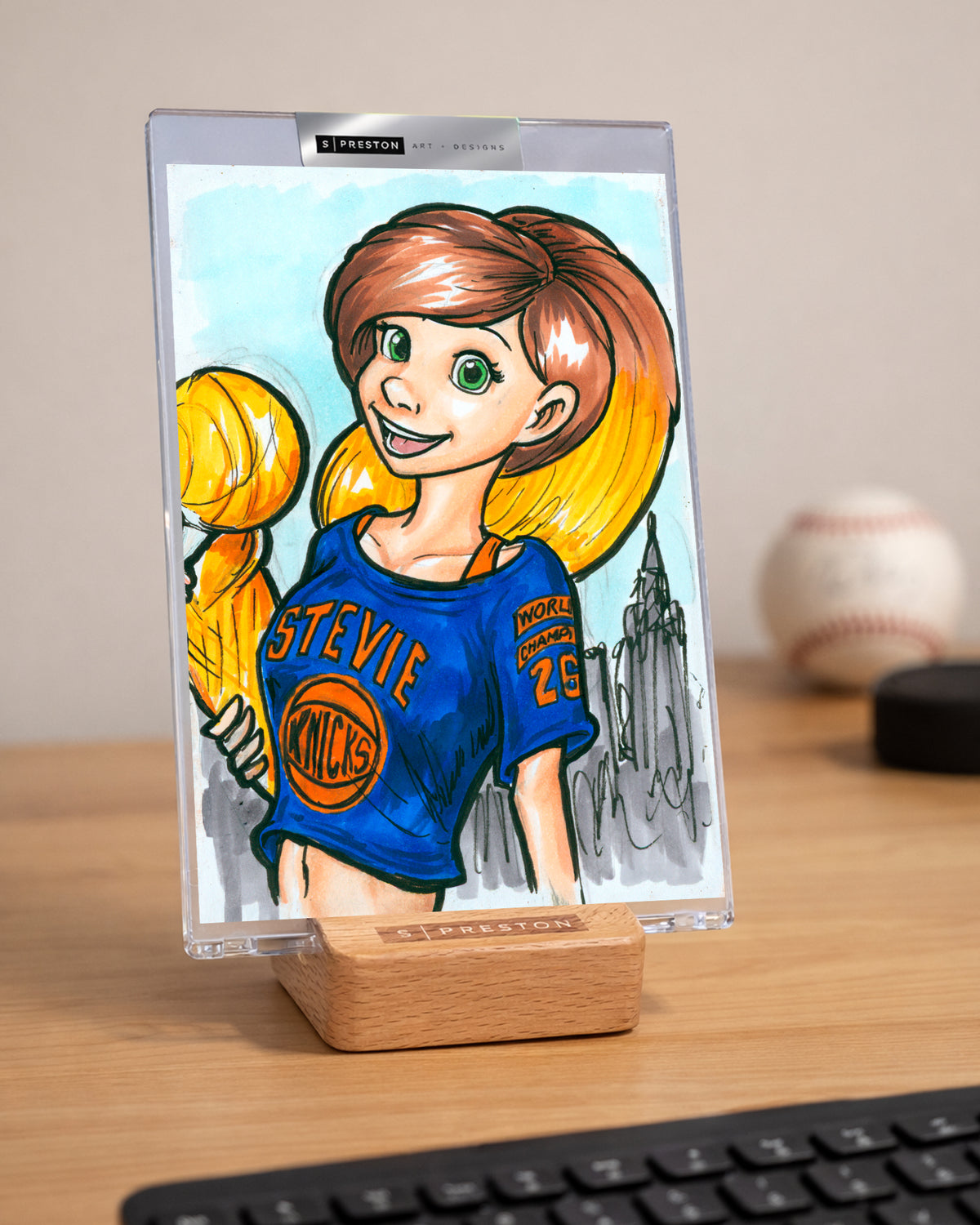 WinS® Every Day Konni Mackenzie Original Art - New York Champions