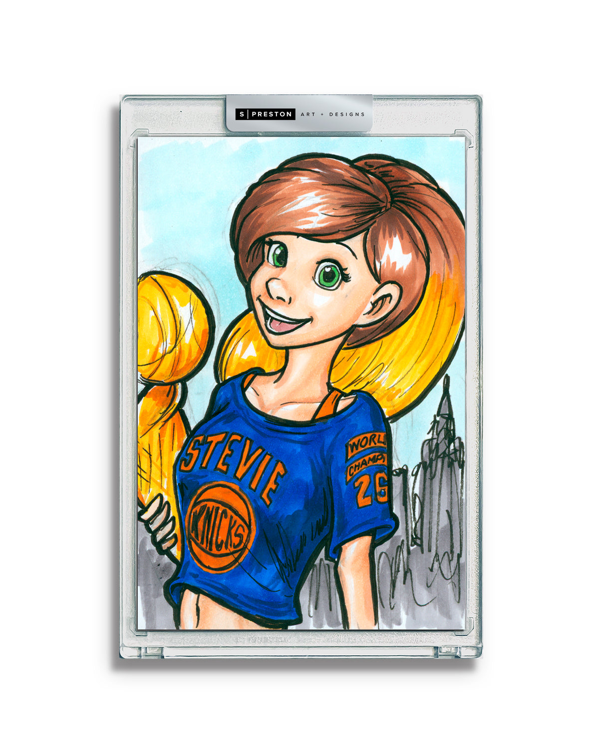 WinS® Every Day Konni Mackenzie Original Art - New York Champions