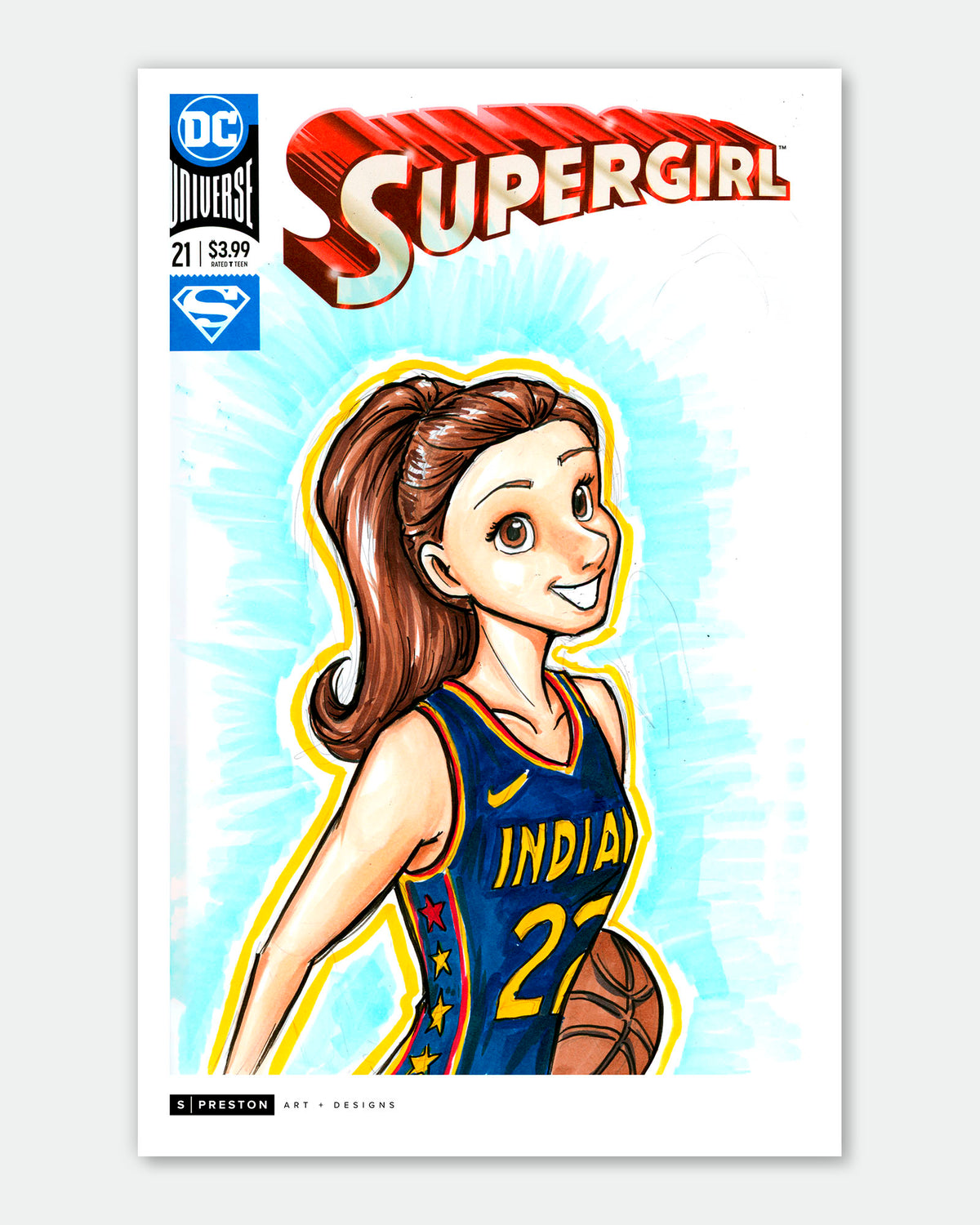 WinS® CC22 Ink Sketch Art Print