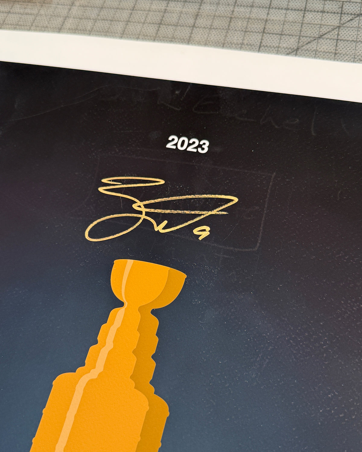 Minimalist Stanley Cup 2023 - Jack Eichel Autograph Clearance