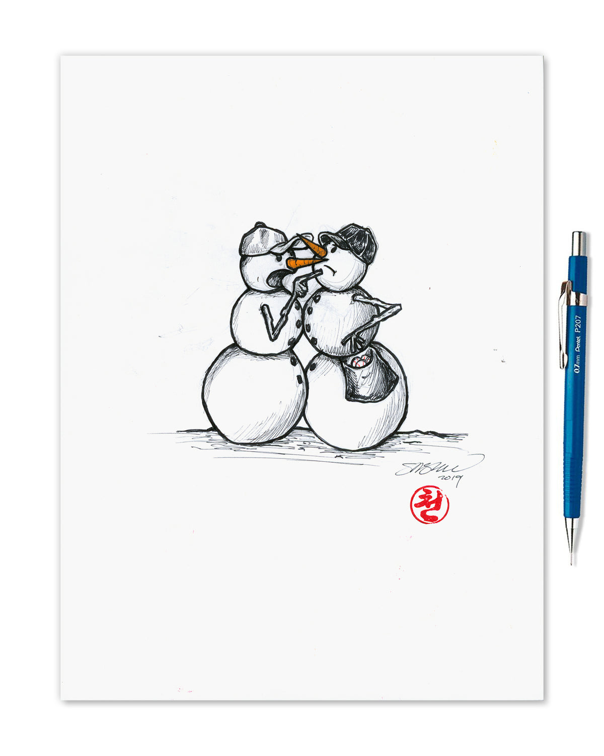 Frosties 2019 Original Art