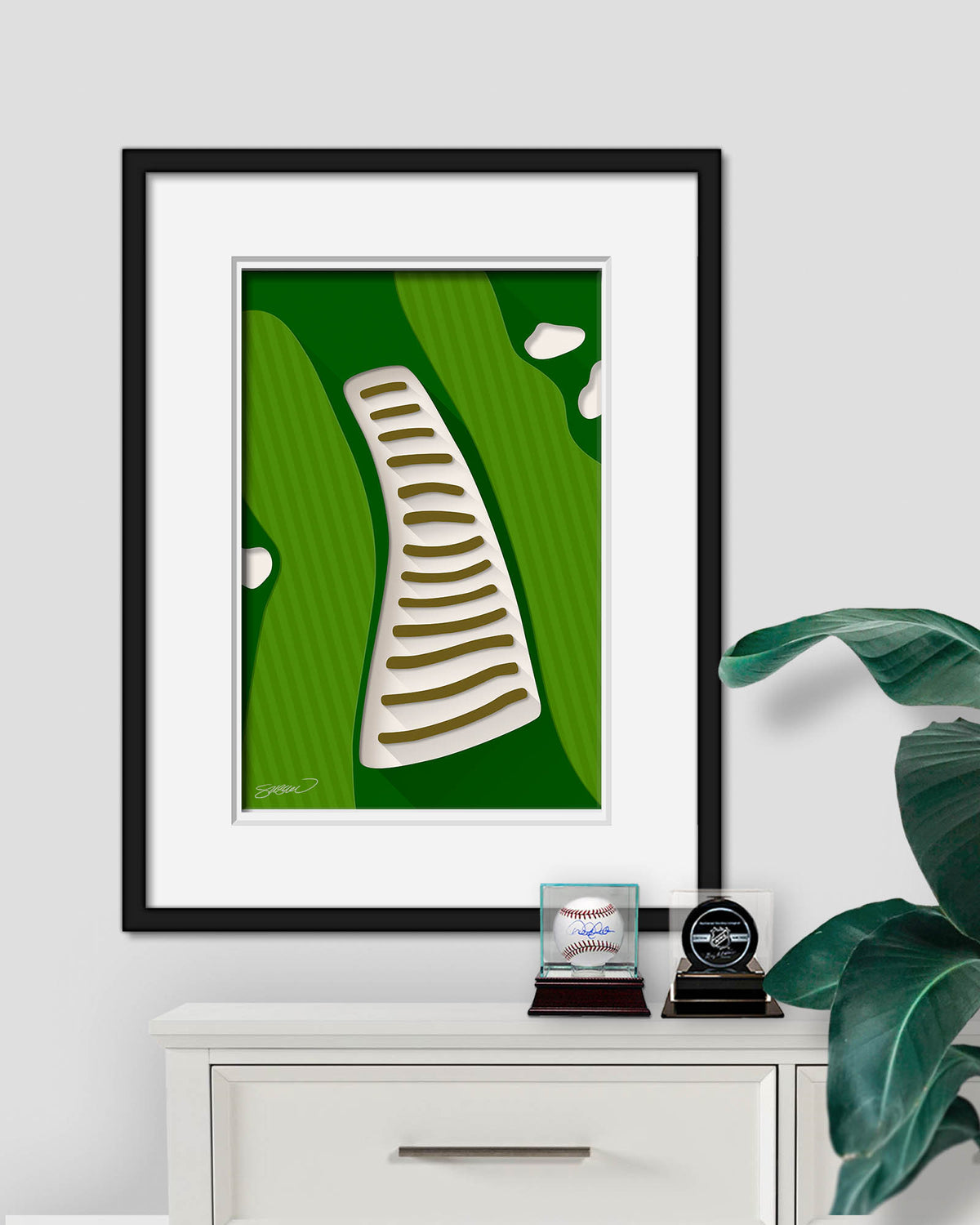 Minimalist Oakmont Country Club Art Print