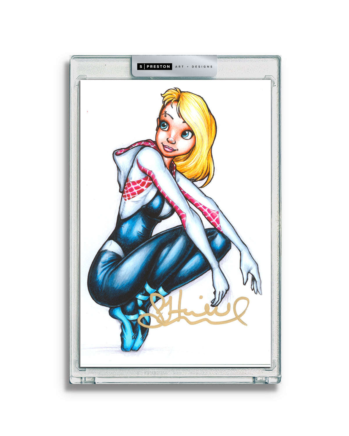 Gwen En Point Art Slab - Hailee Steinfeld Autograph