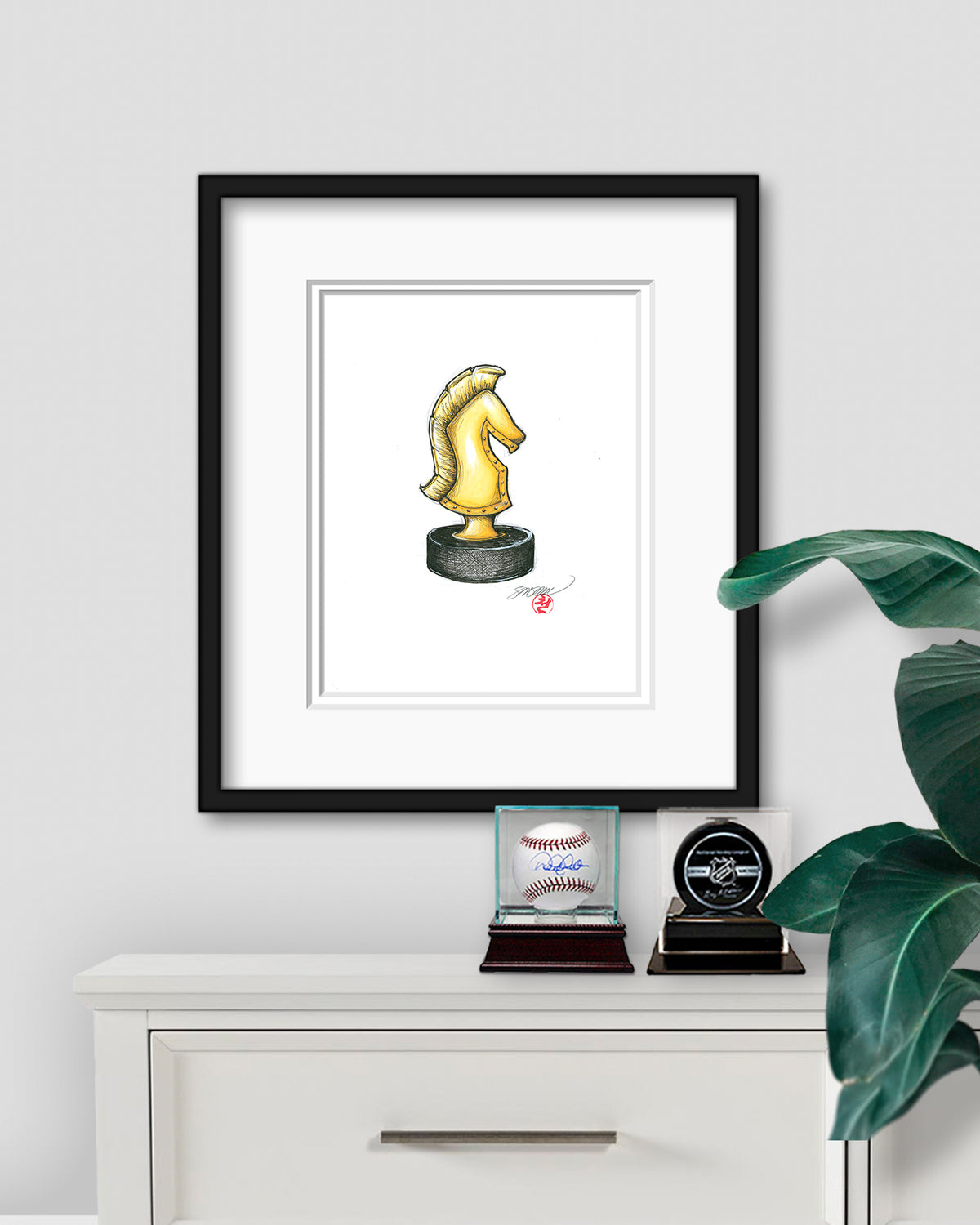 2021 NHL Las Vegas All Star Game Original Artwork