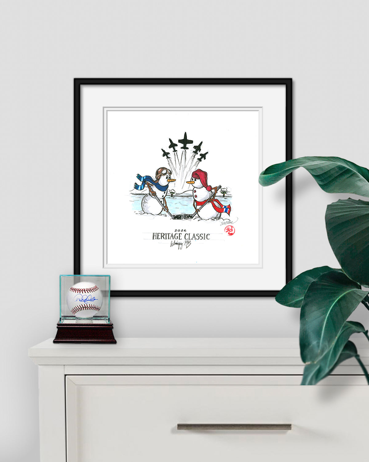 2026 NHL Heritage Classic Limited Edition Art Prints
