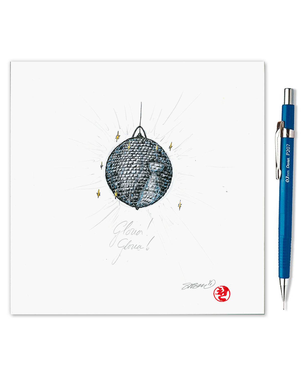 2019 Stanley Cup Sketch Original Artwork