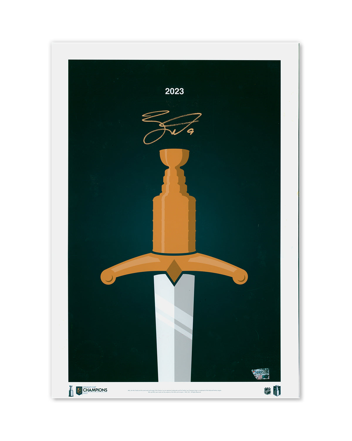 Minimalist Stanley Cup 2023 - Jack Eichel Autograph Clearance