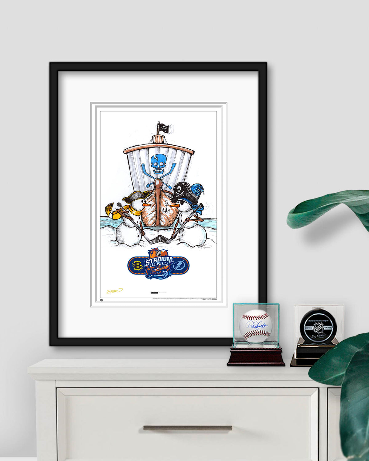 2026 NHL Stadium Series Sketch Limited Edition Art Prints