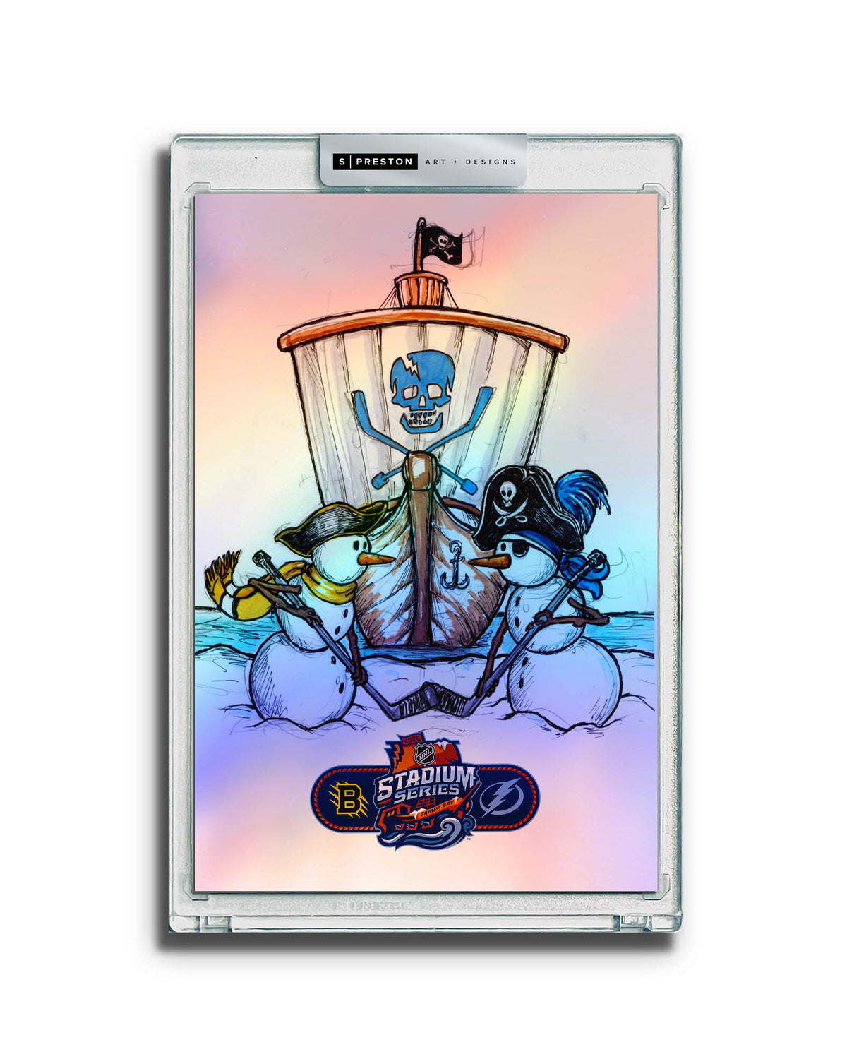 2026 NHL Stadium Series Sketch Limited Edition Art Slab