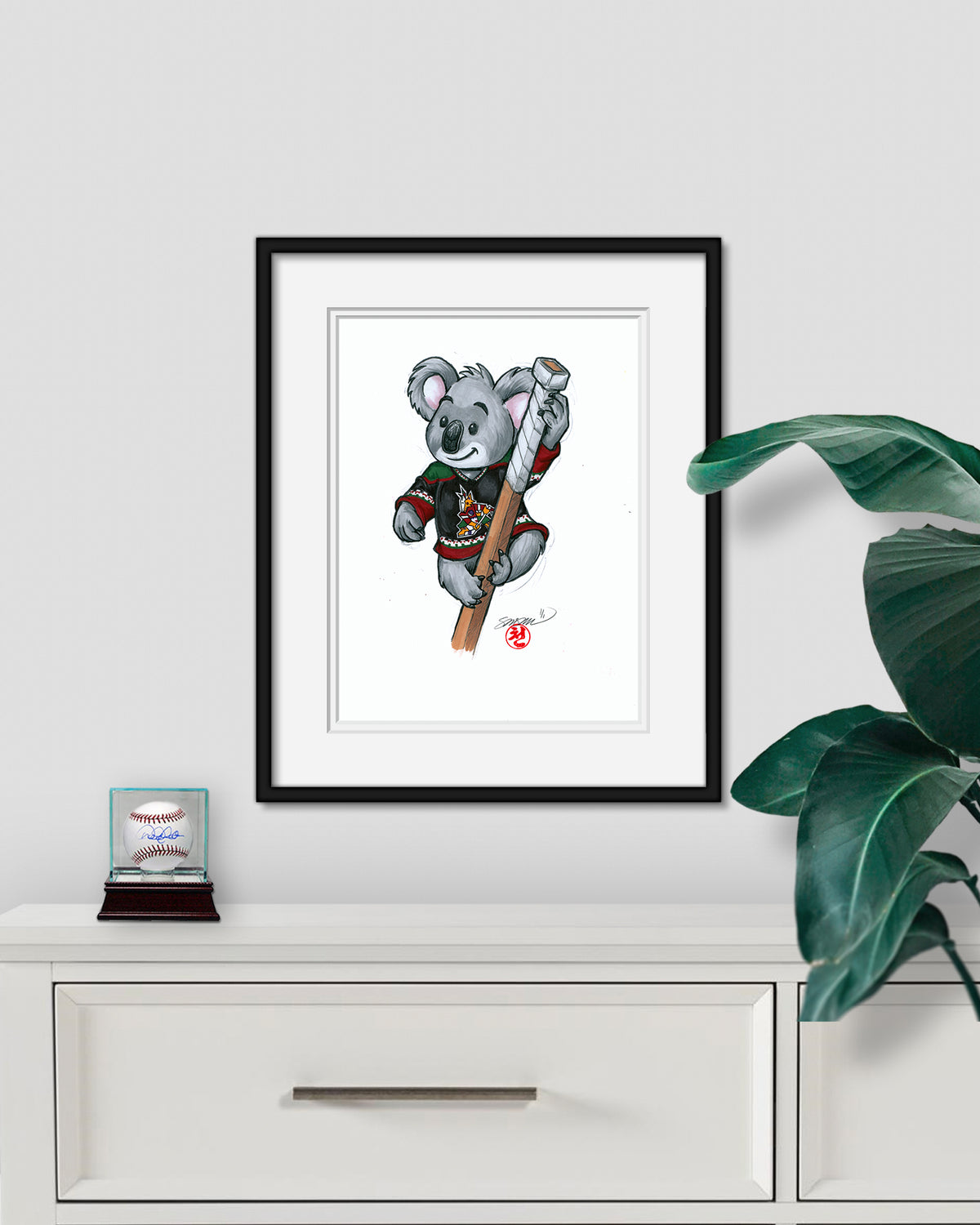 2023 NHL Global Series Melbourne - Arizona Coyotes Original Art